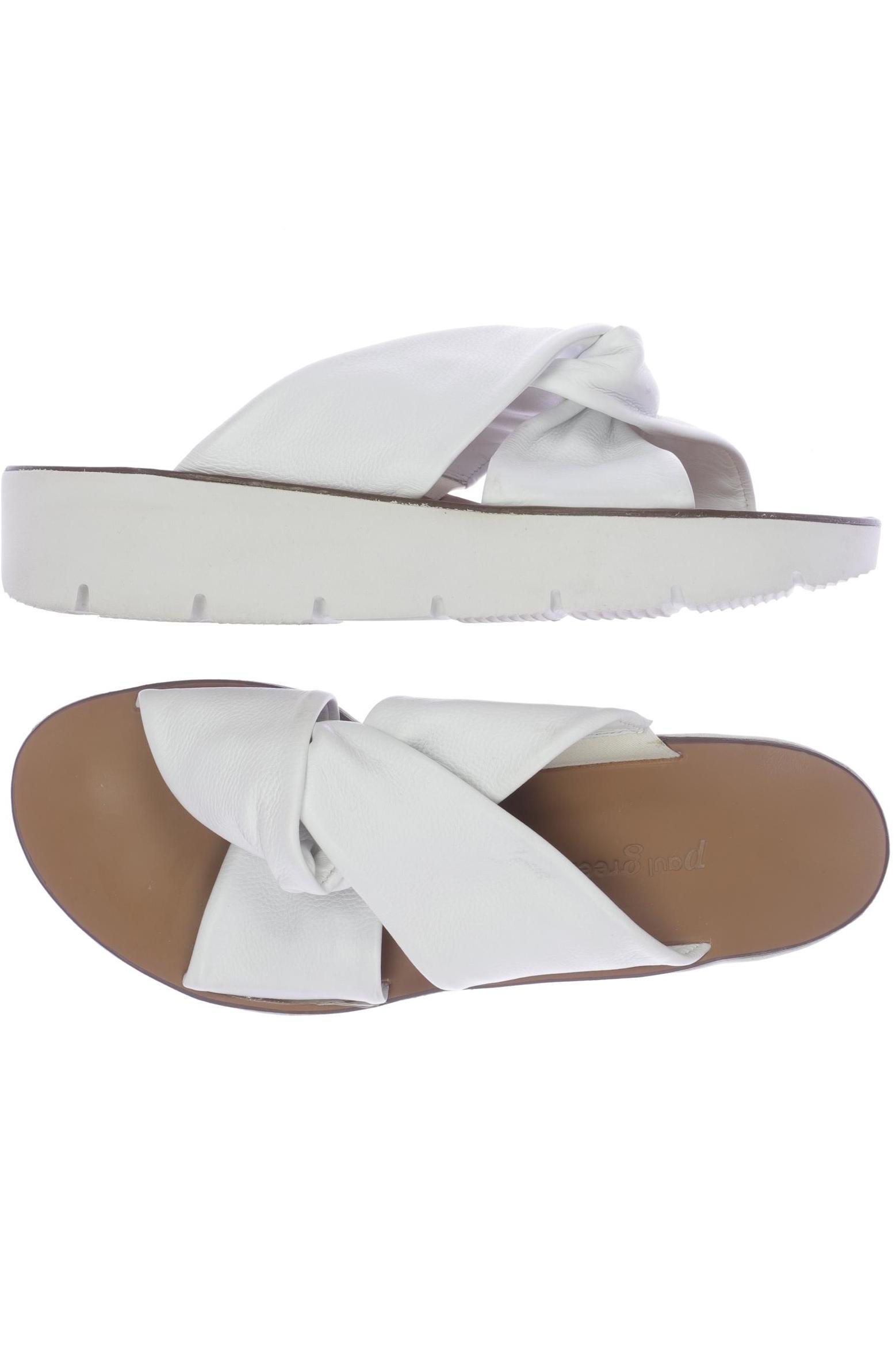 

Paul Green Damen Sandale, weiß, Gr. 7