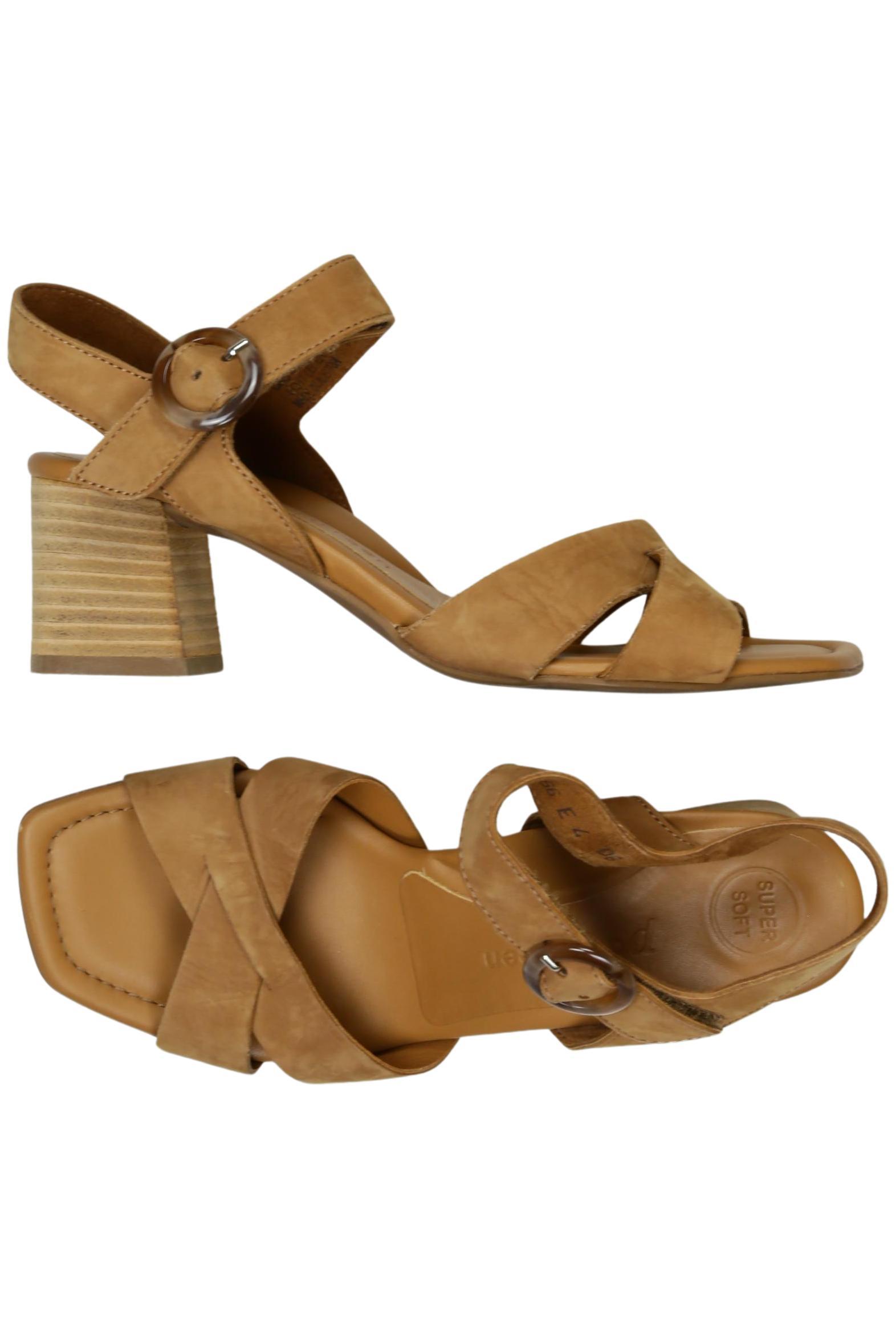 

Paul Green Damen Sandale, braun, Gr. 4