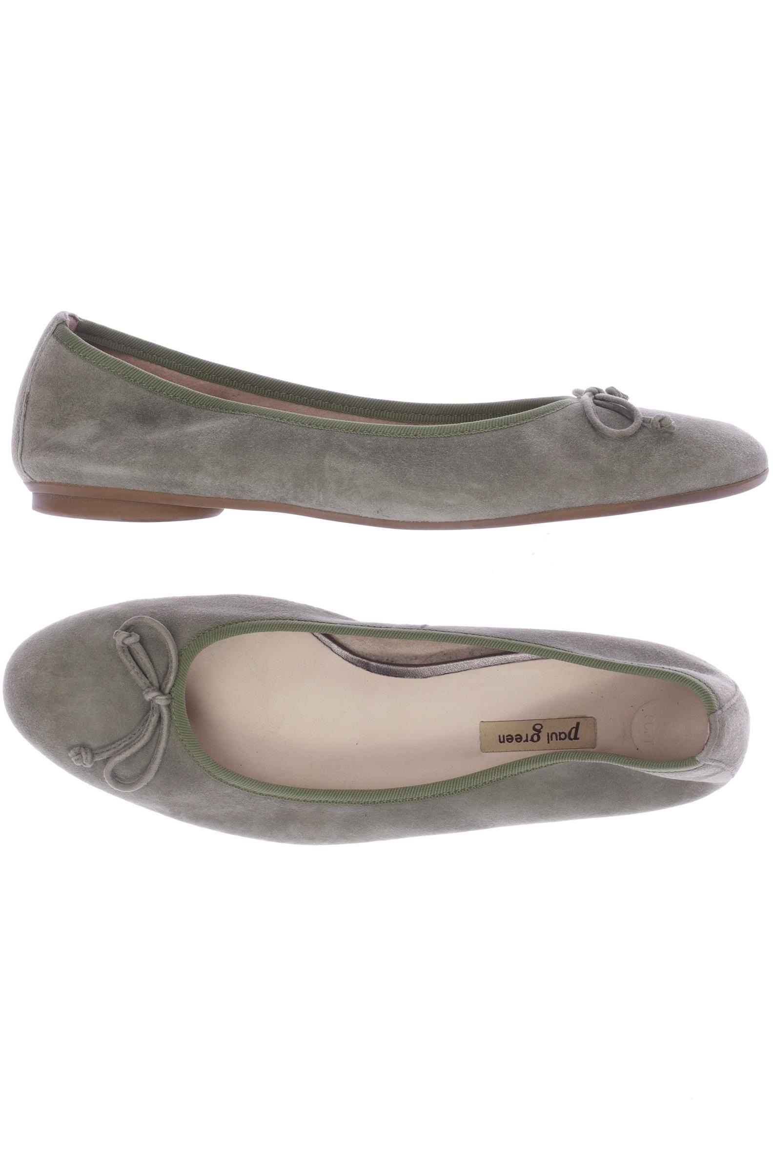 

Paul Green Damen Ballerinas, grün, Gr. 6.5
