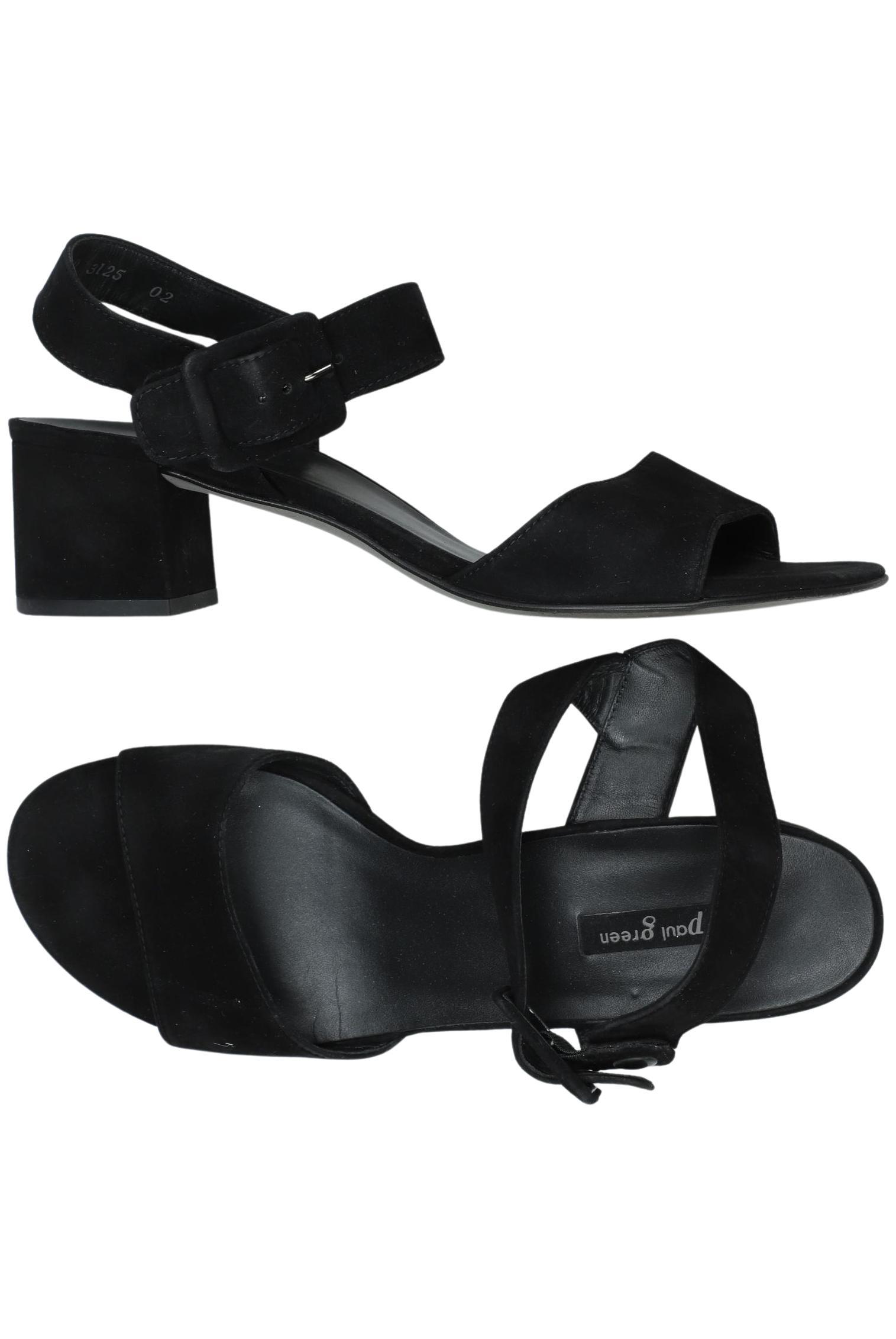

Paul Green Damen Sandale, schwarz, Gr. 7