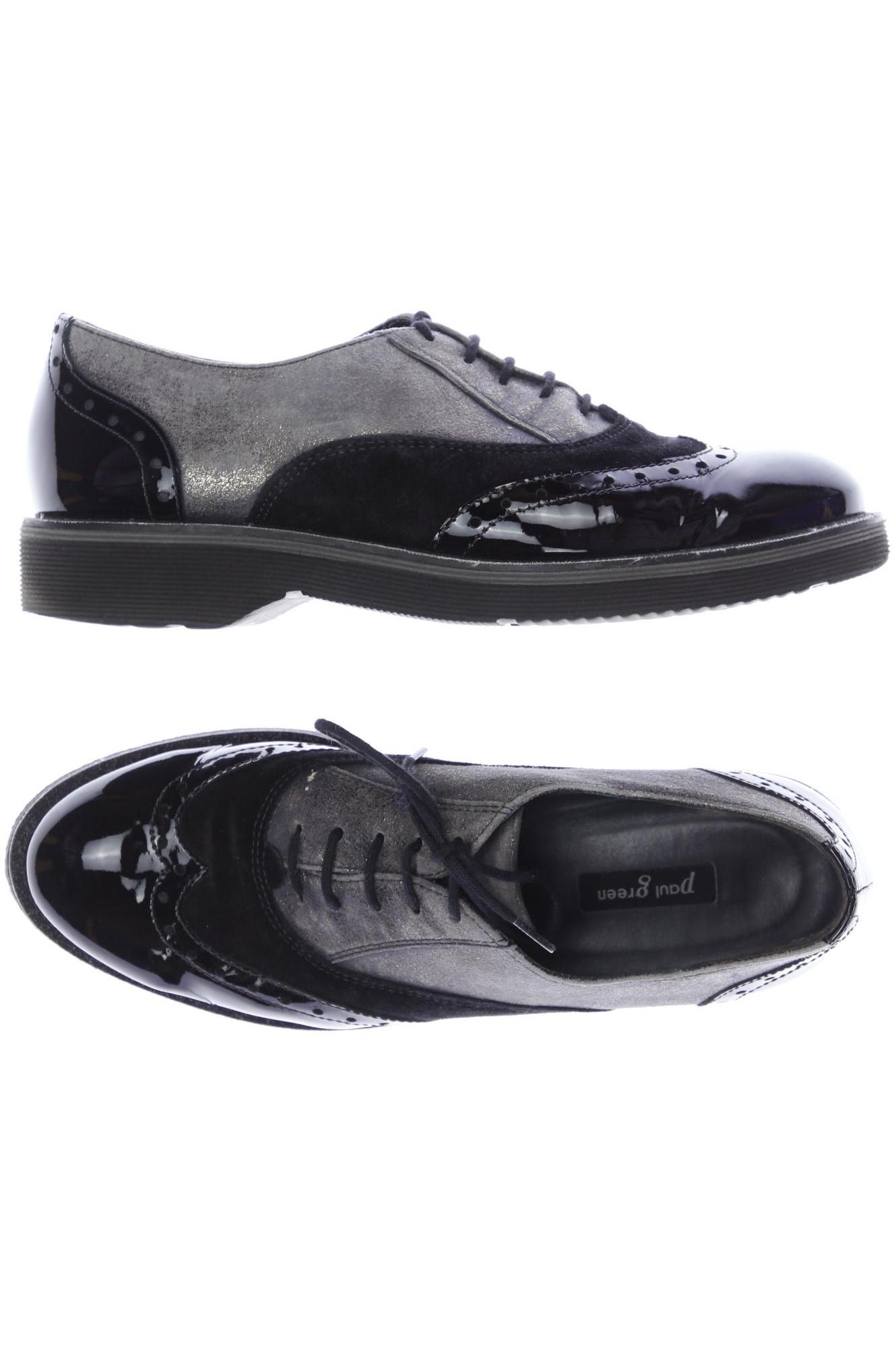 

Paul Green Damen Halbschuh, schwarz, Gr. 4.5