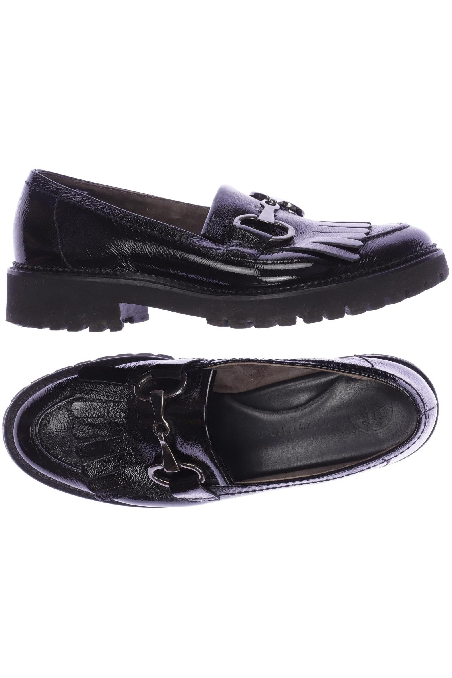

Paul Green Damen Halbschuh, schwarz, Gr. 6.5