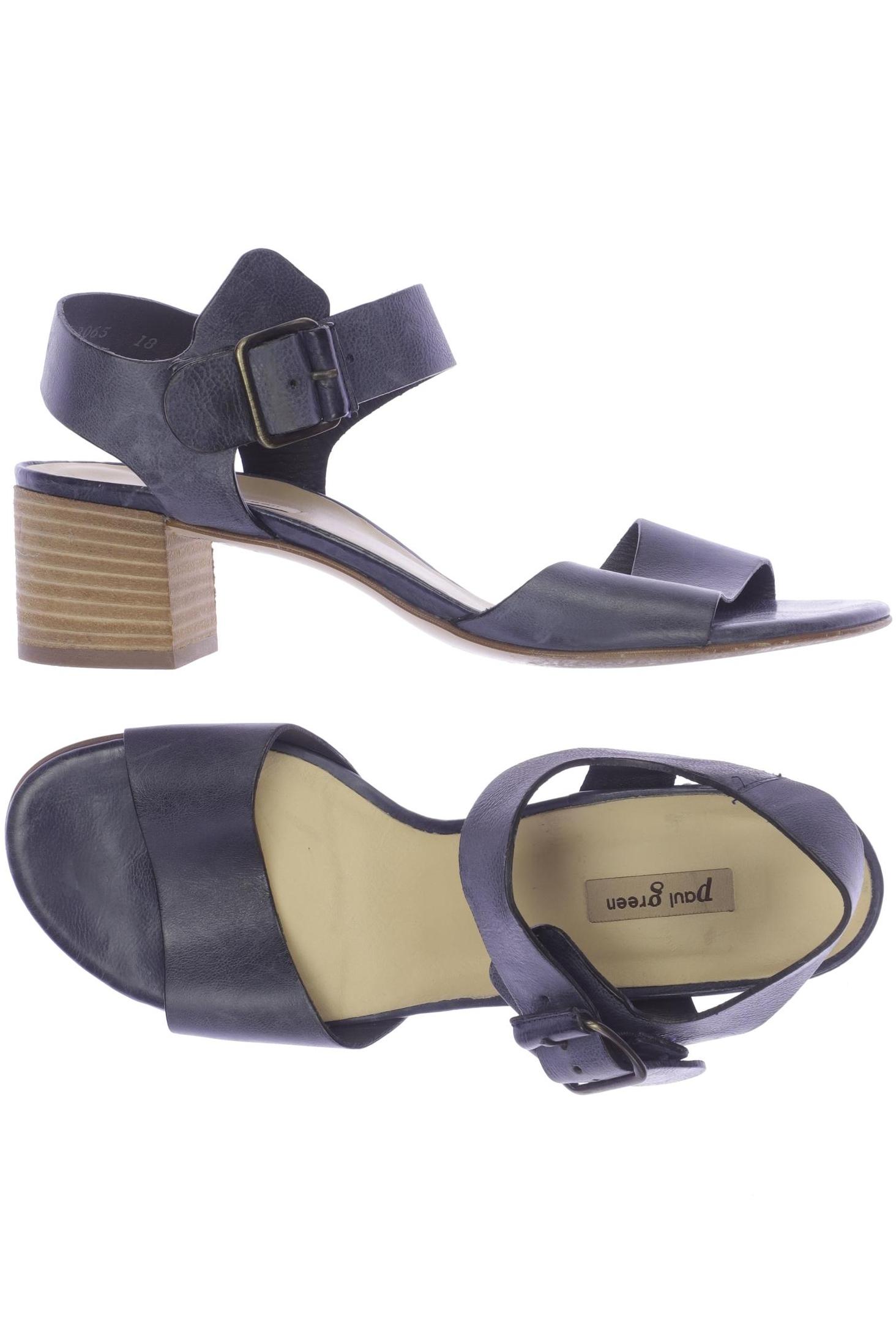 

Paul Green Damen Sandale, blau, Gr. 6