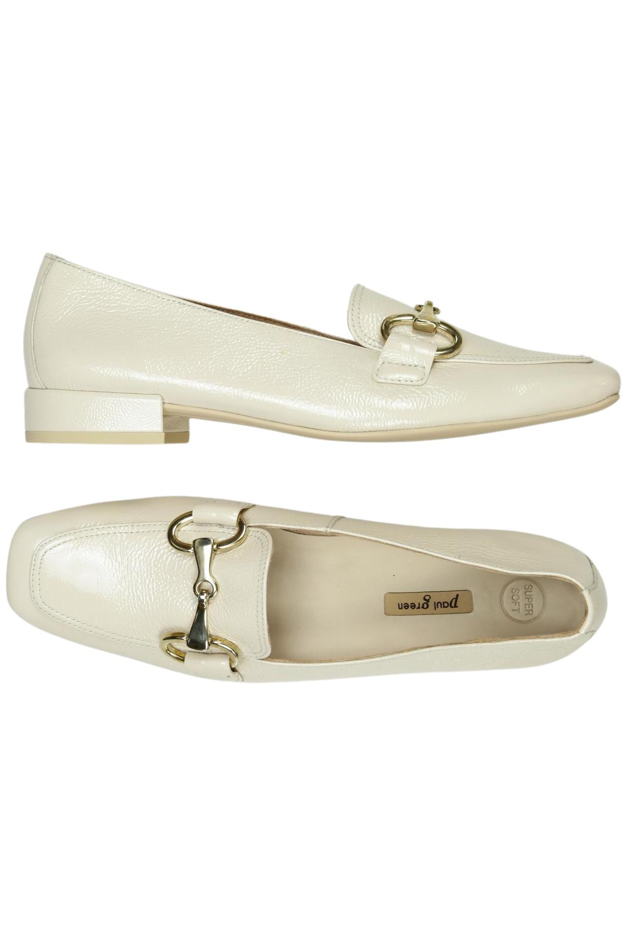 

Paul Green Damen Halbschuh, cremeweiß, Gr. 7.5