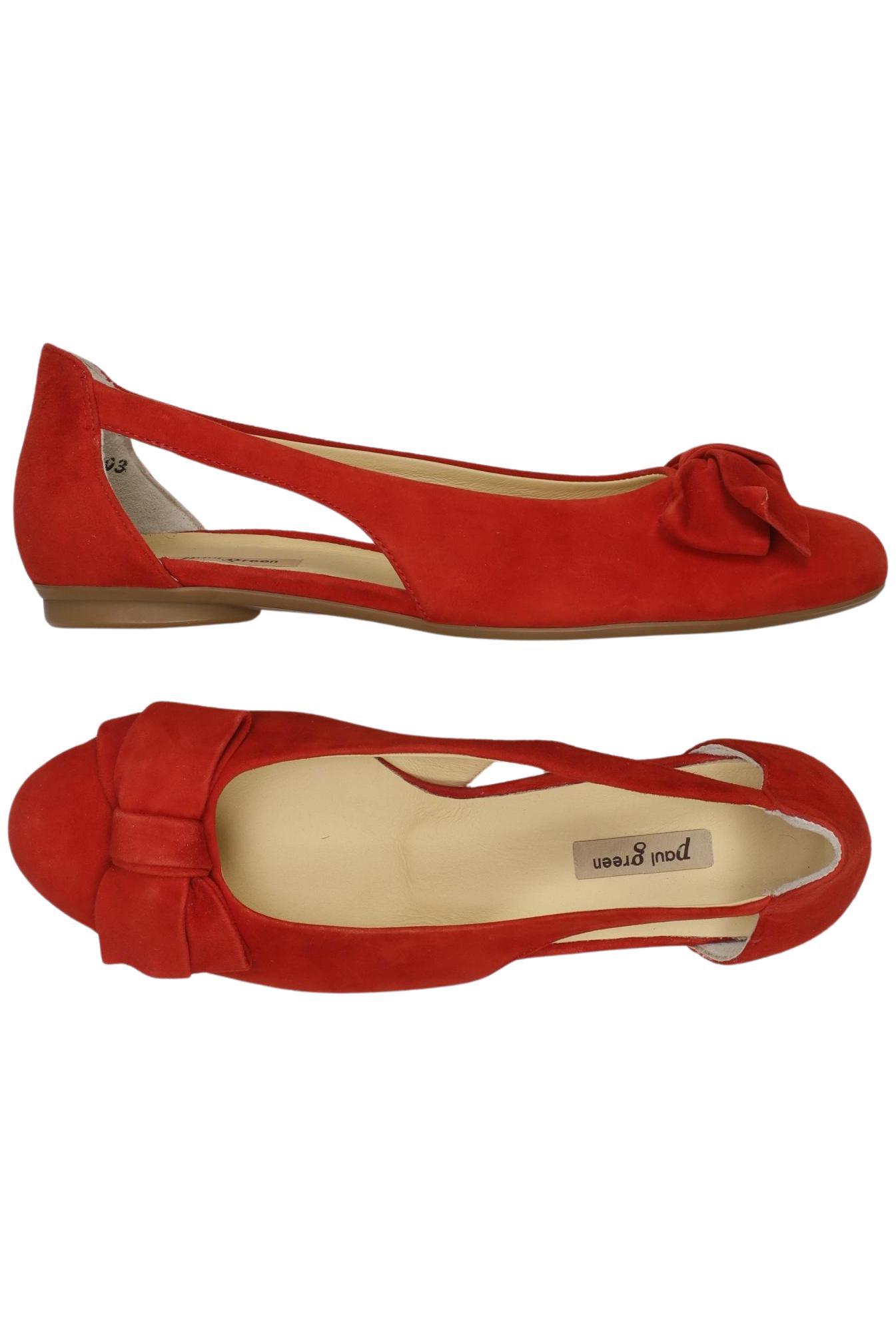 

Paul Green Damen Ballerinas, rot, Gr. 5