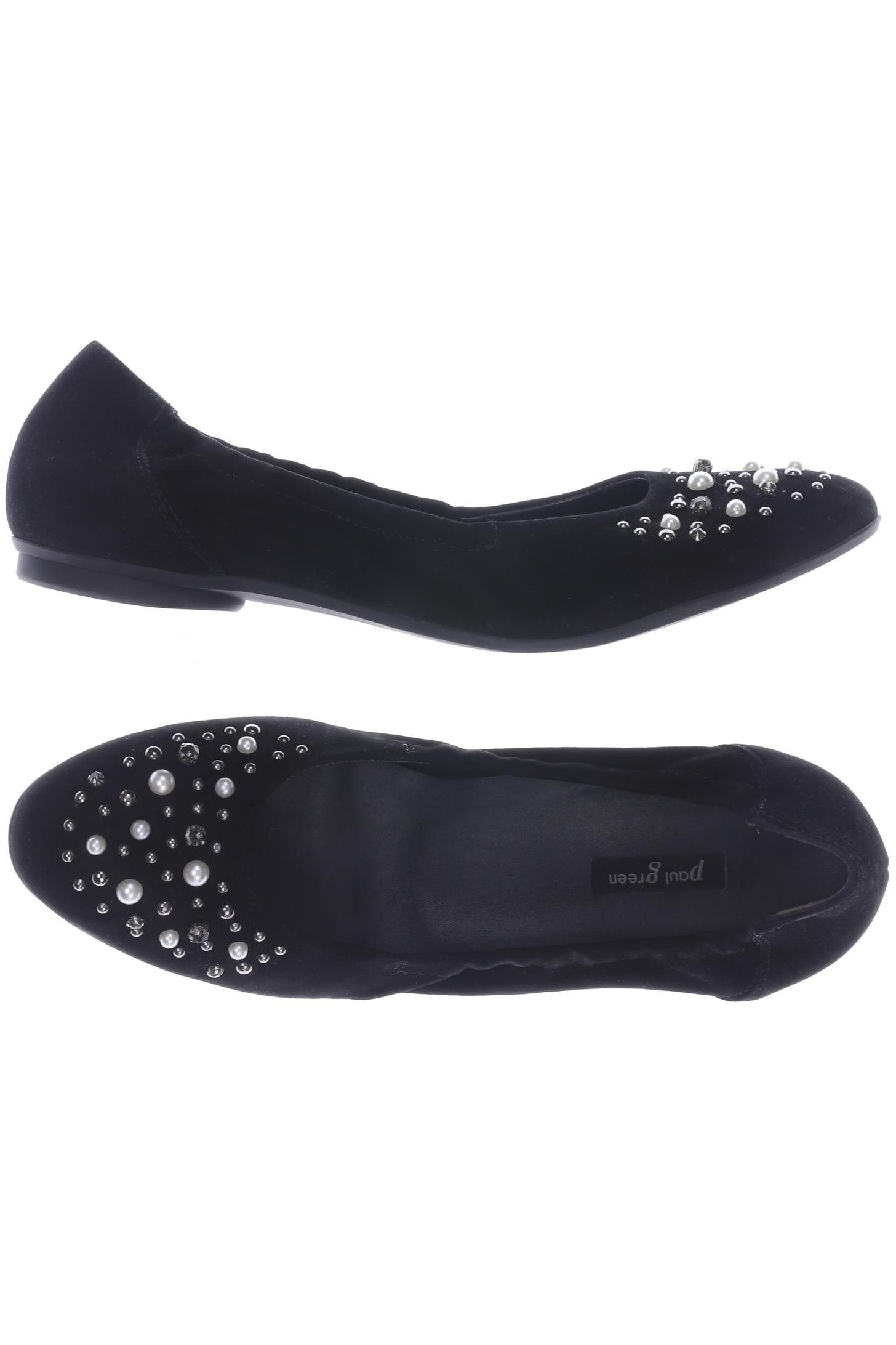 

Paul Green Damen Ballerinas, schwarz