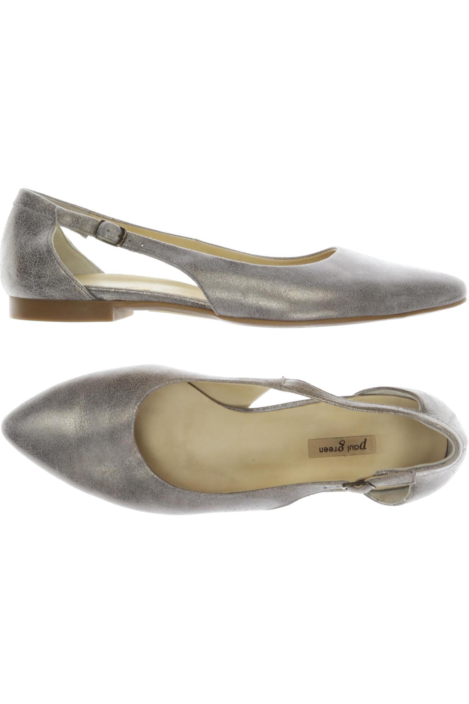 

Paul Green Damen Ballerinas, grau, Gr. 8