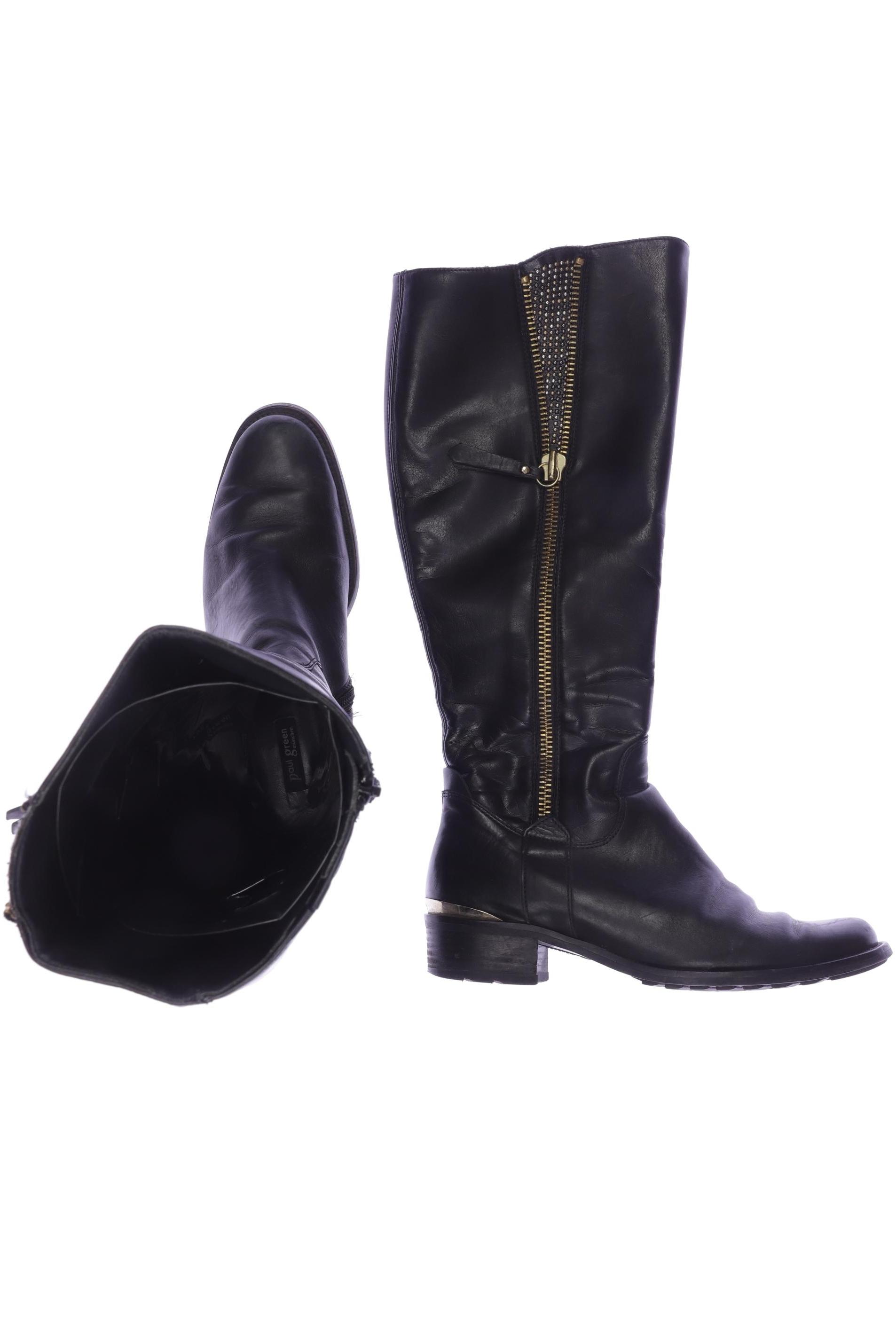 

Paul Green Damen Stiefel, schwarz, Gr. 3.5