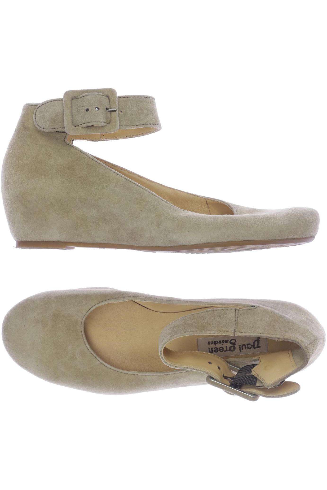 

Paul Green Damen Halbschuh, beige, Gr. 4