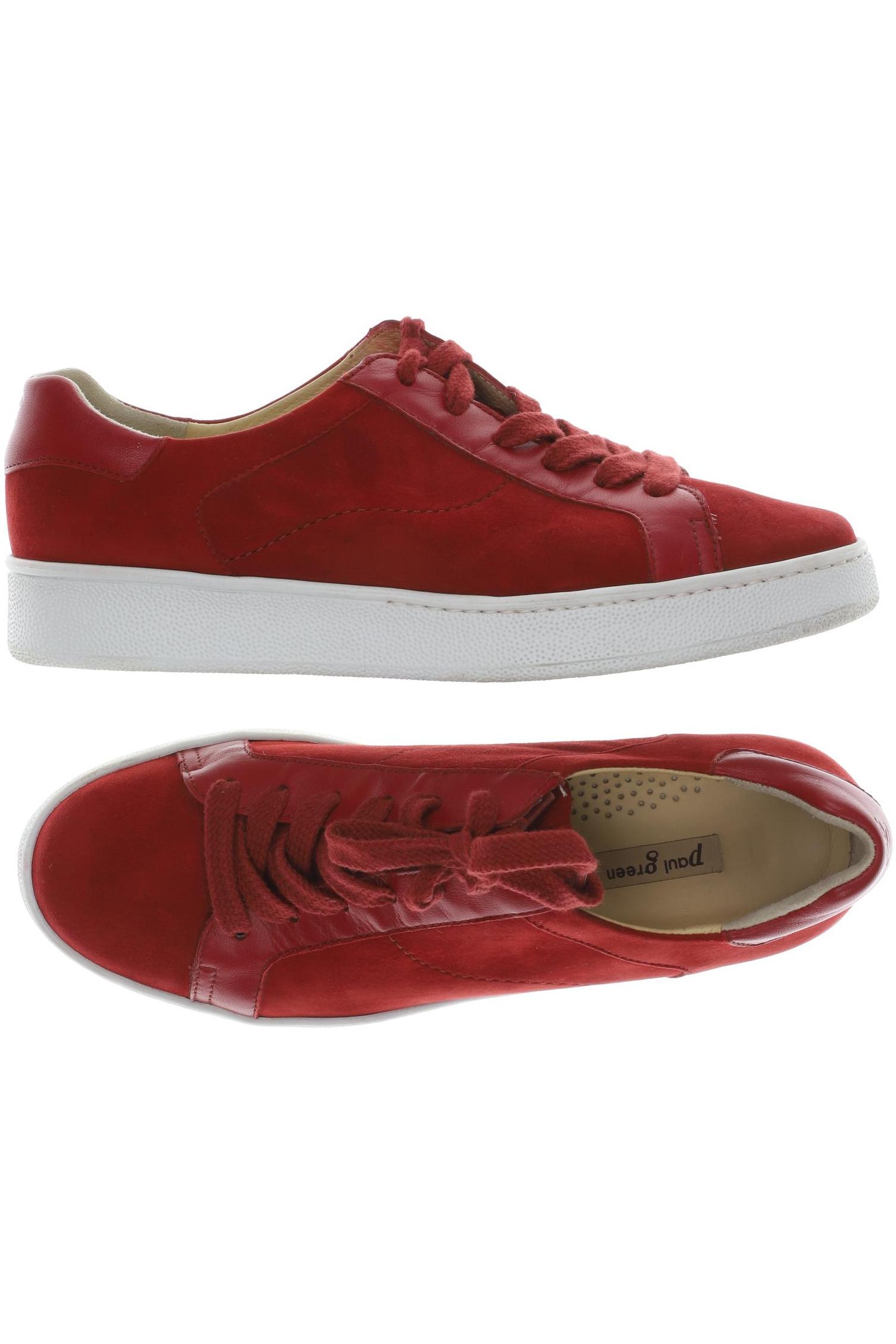

Paul Green Damen Sneakers, rot, Gr. 4