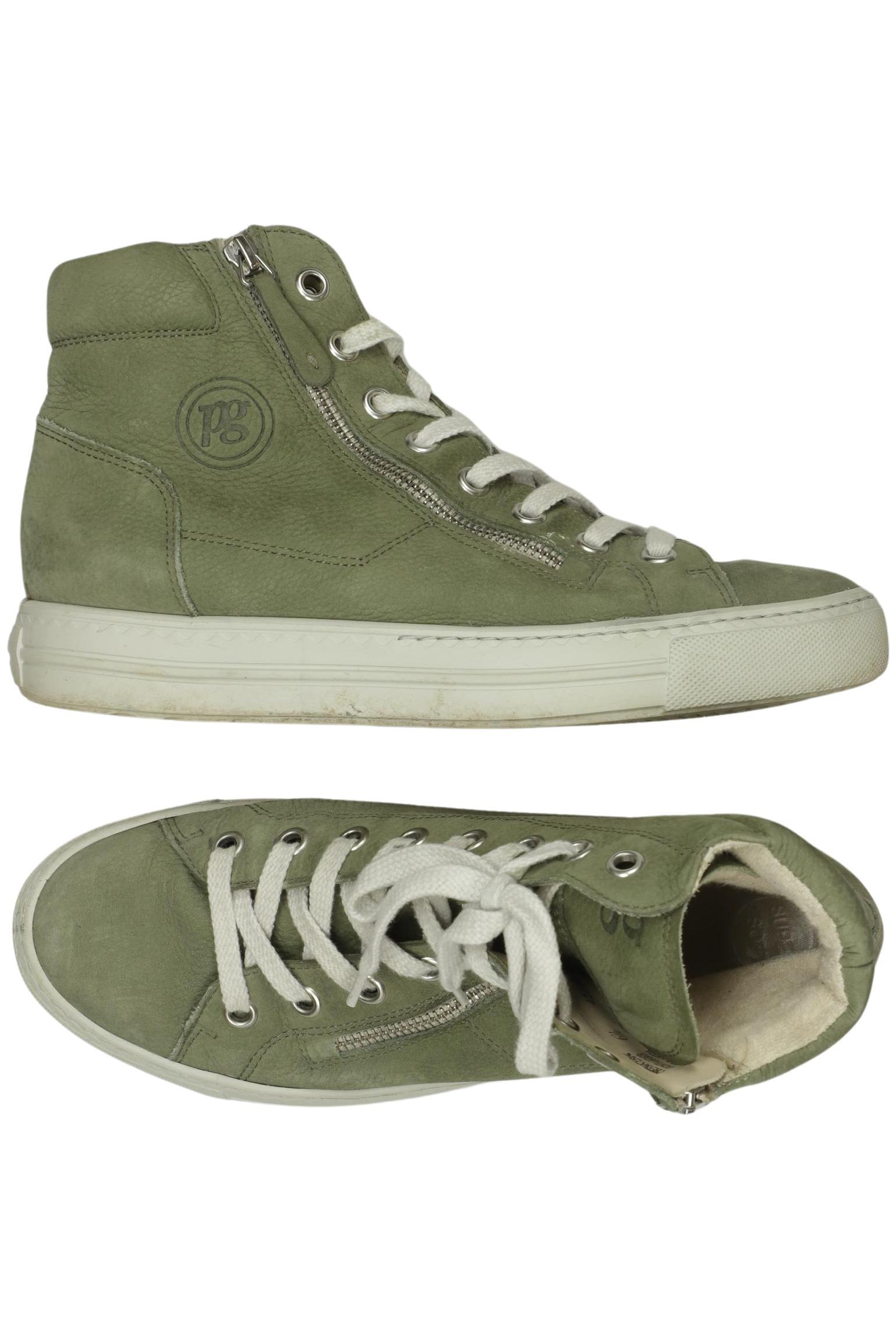 

Paul Green Damen Sneakers, grün, Gr. 6.5