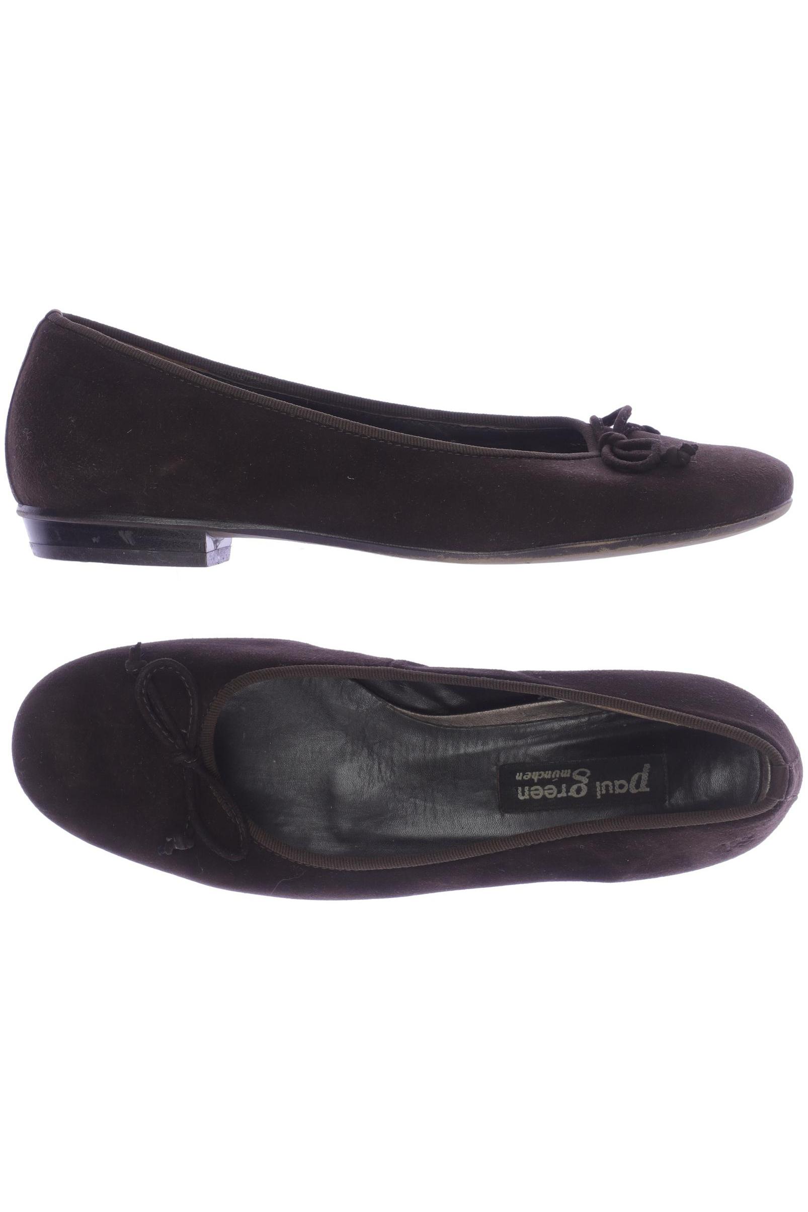 

Paul Green Damen Ballerinas, braun, Gr. 3.5