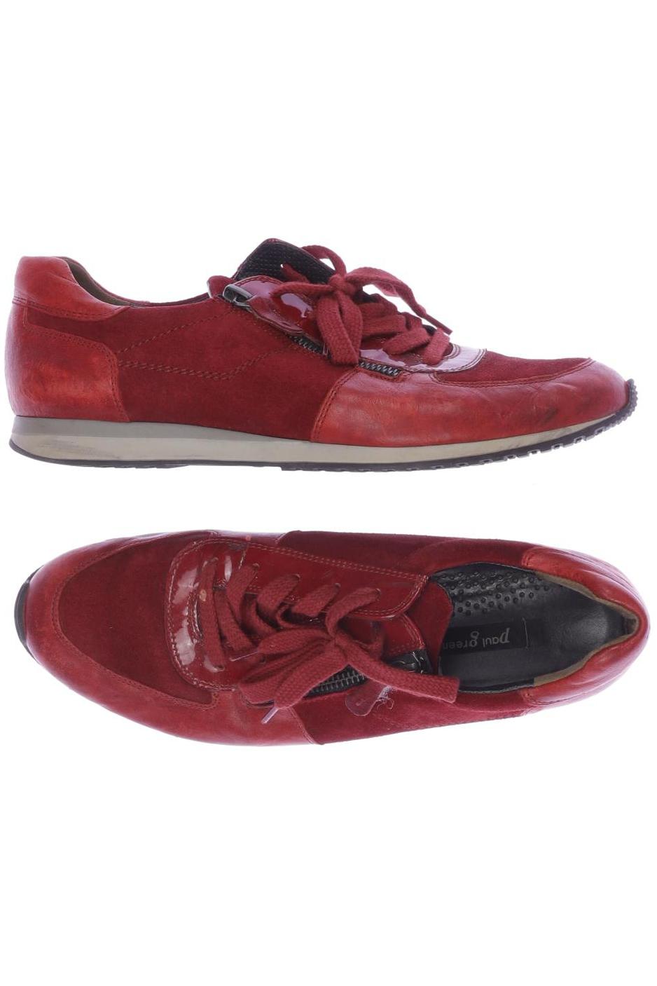 

Paul Green Damen Halbschuh, rot, Gr. 7