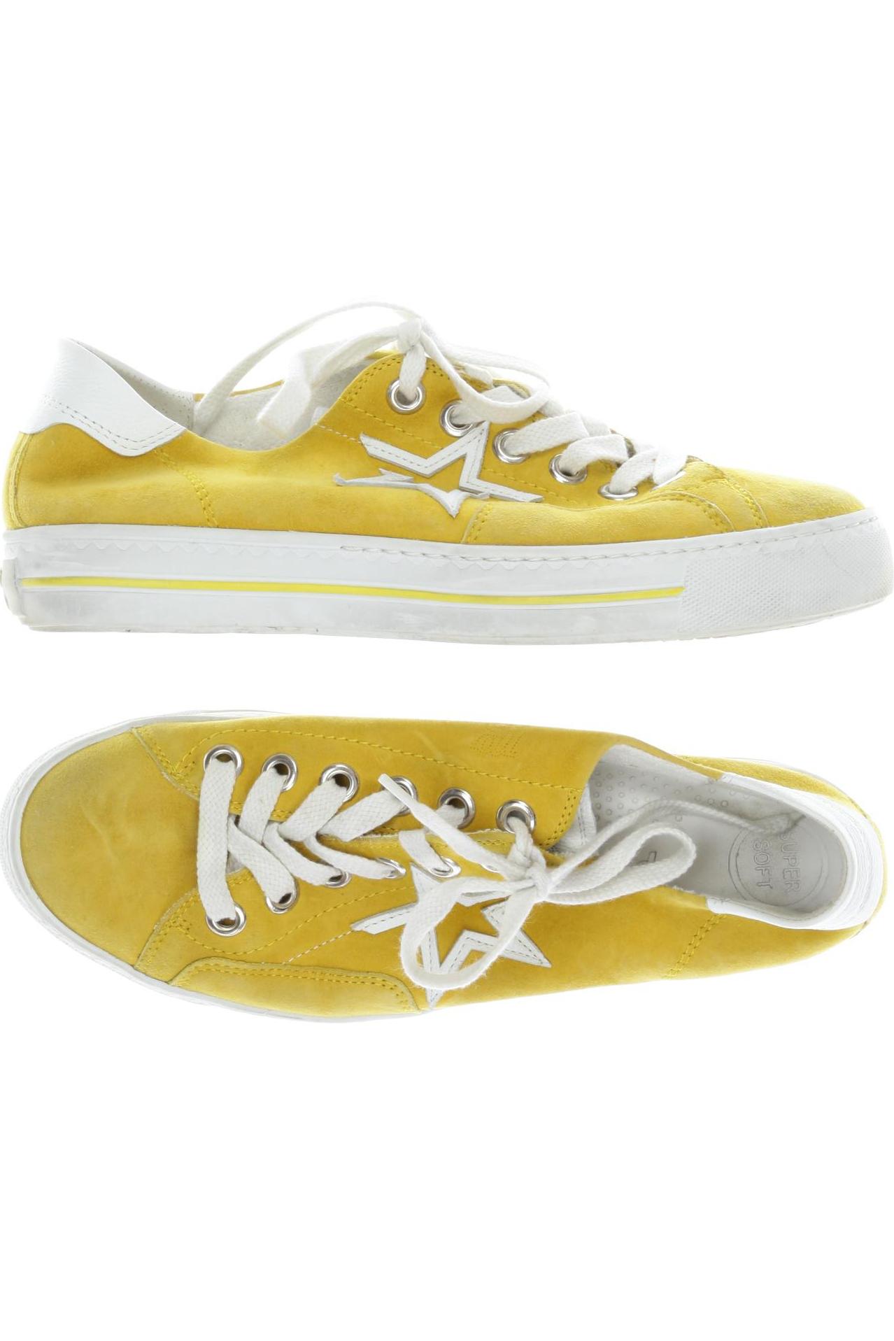 

Paul Green Damen Sneakers, gelb, Gr. 6