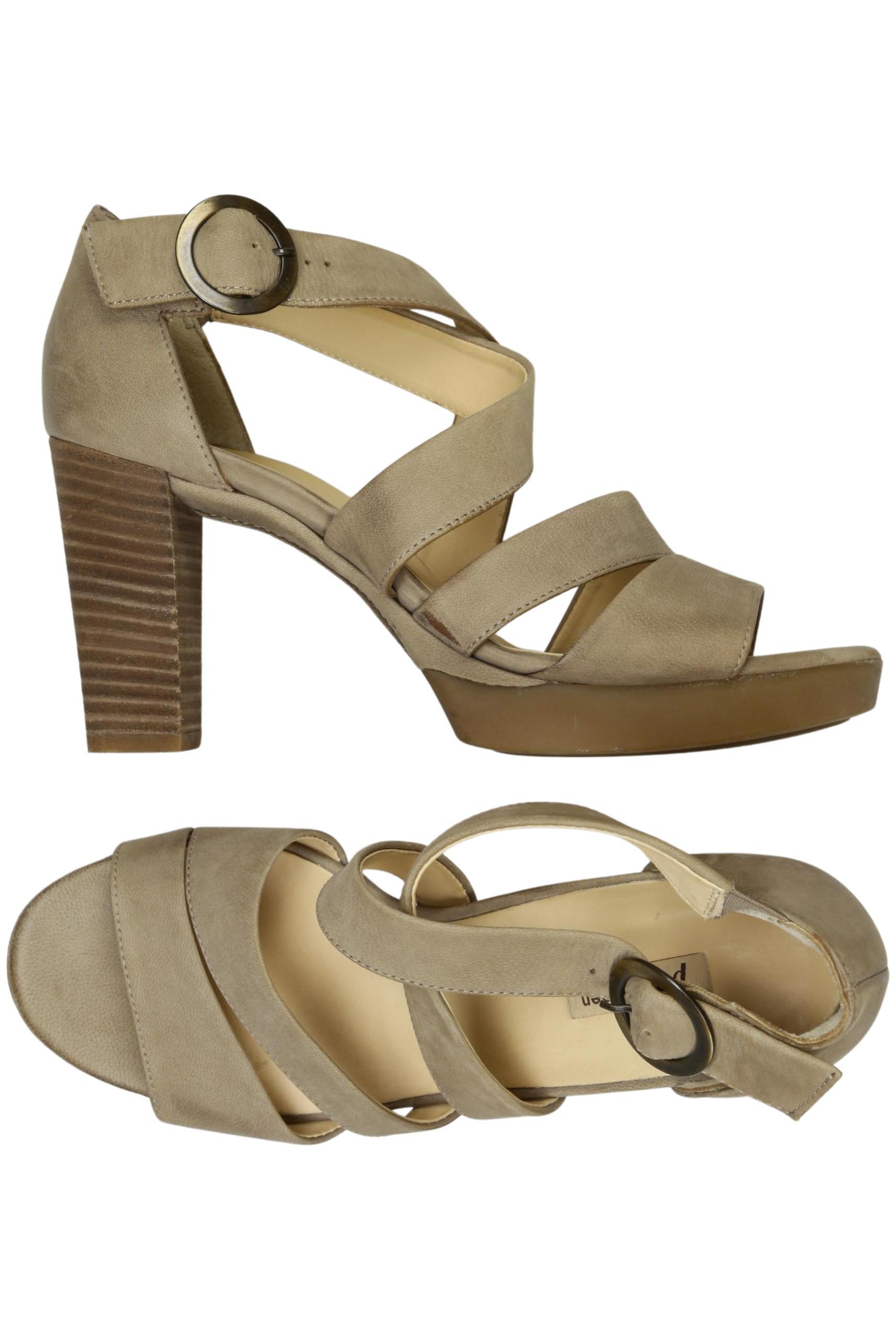 

Paul Green Damen Sandale, beige, Gr. 6