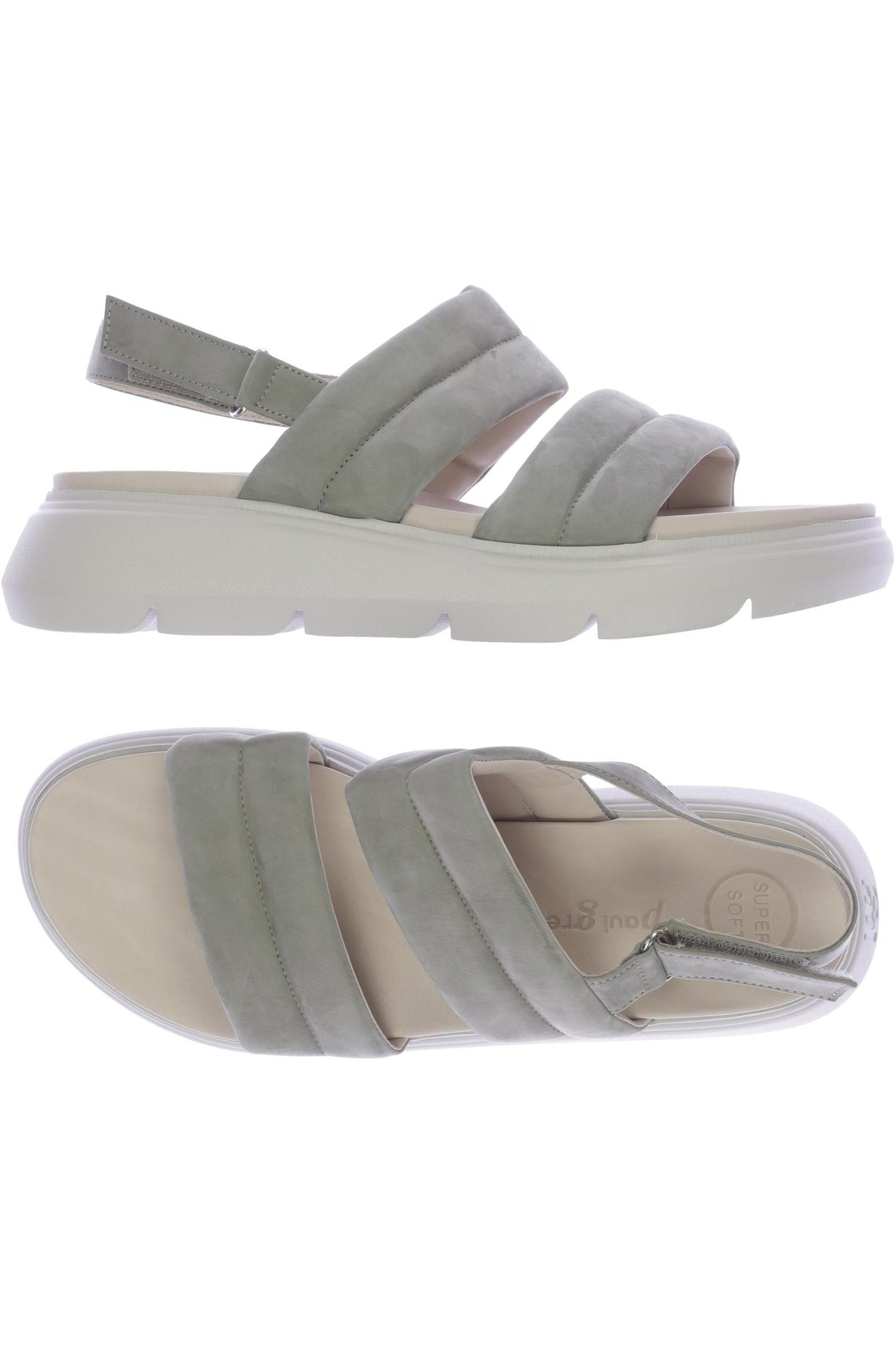 

Paul Green Damen Sandale, grün, Gr. 7.5