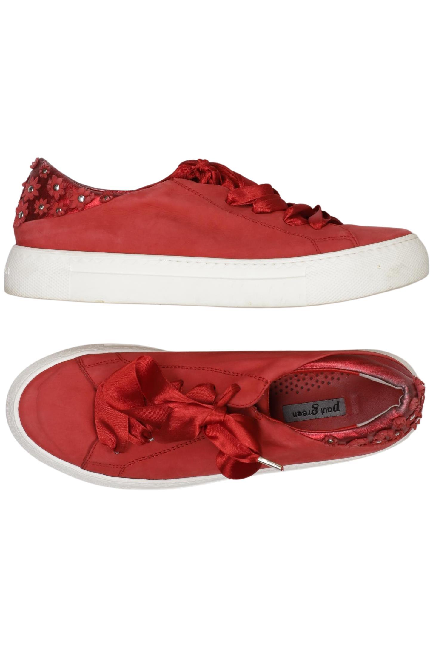 

Paul Green Damen Sneakers, rot, Gr. 6