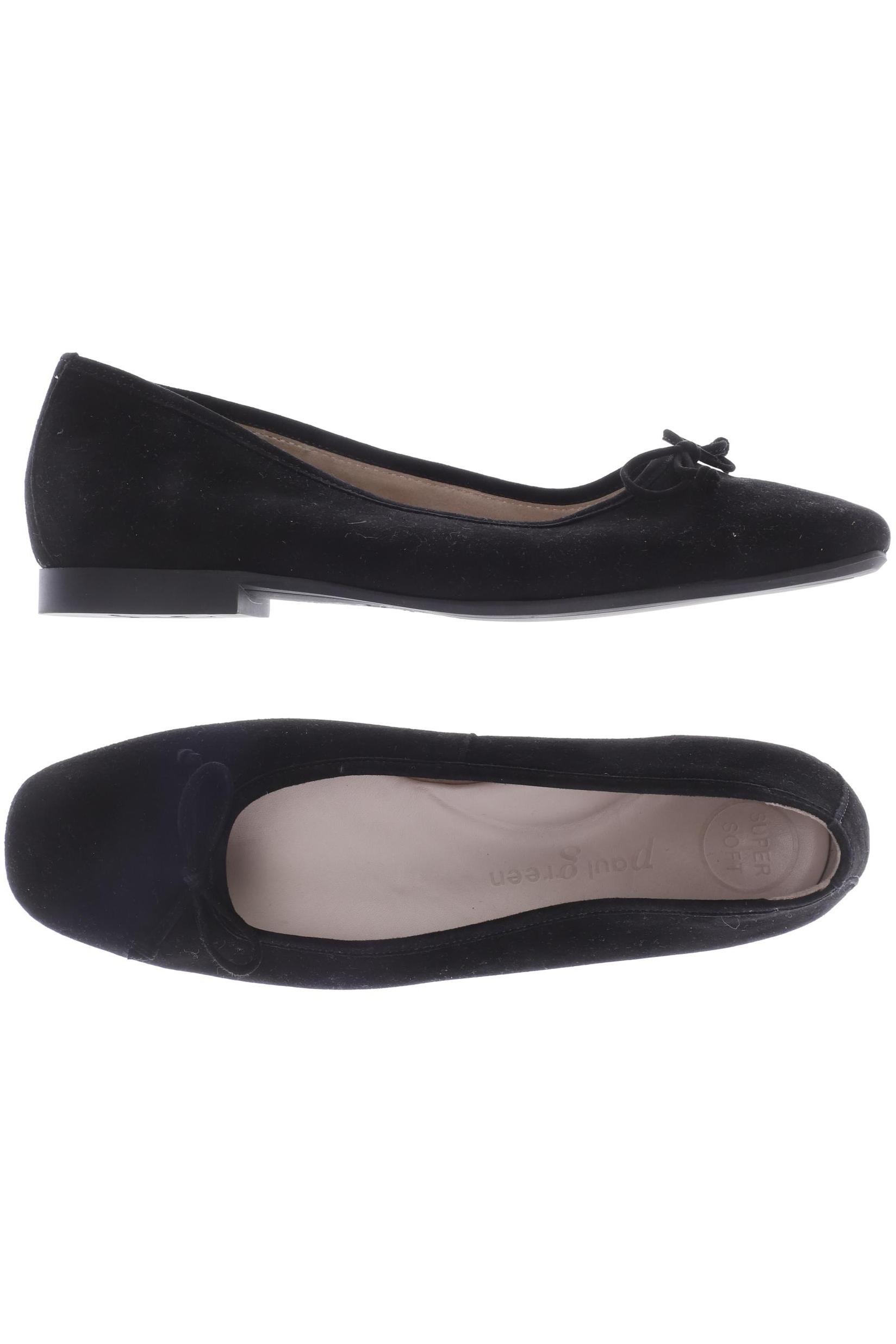 

Paul Green Damen Ballerinas, schwarz