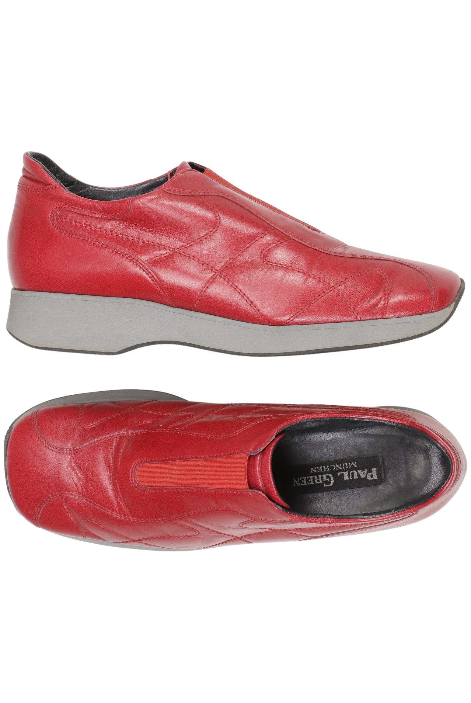 

Paul Green Damen Sneakers, rot, Gr. 4.5