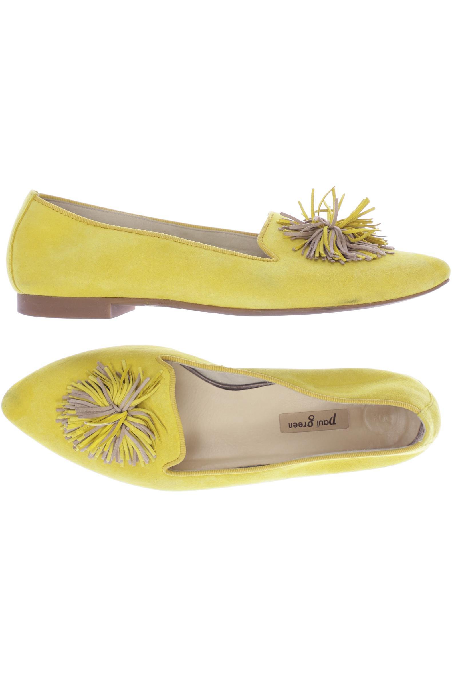 

Paul Green Damen Halbschuh, gelb, Gr. 5