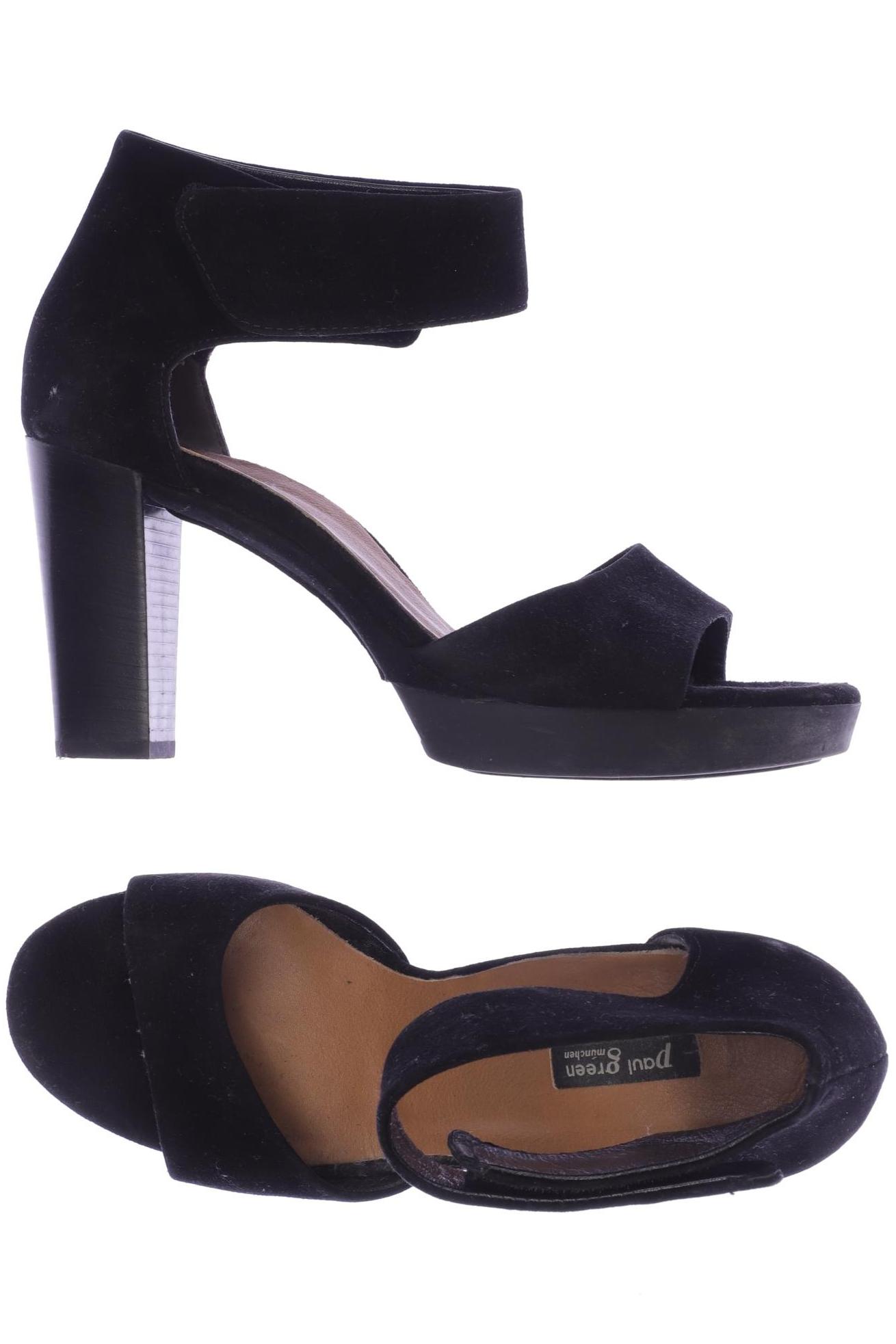

Paul Green Damen Sandale, schwarz, Gr. 5.5