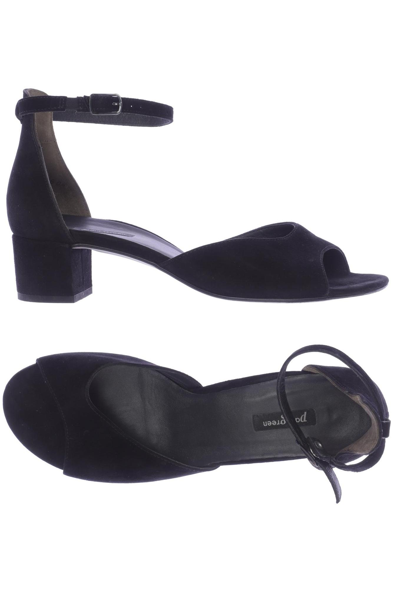

Paul Green Damen Sandale, schwarz, Gr. 6.5