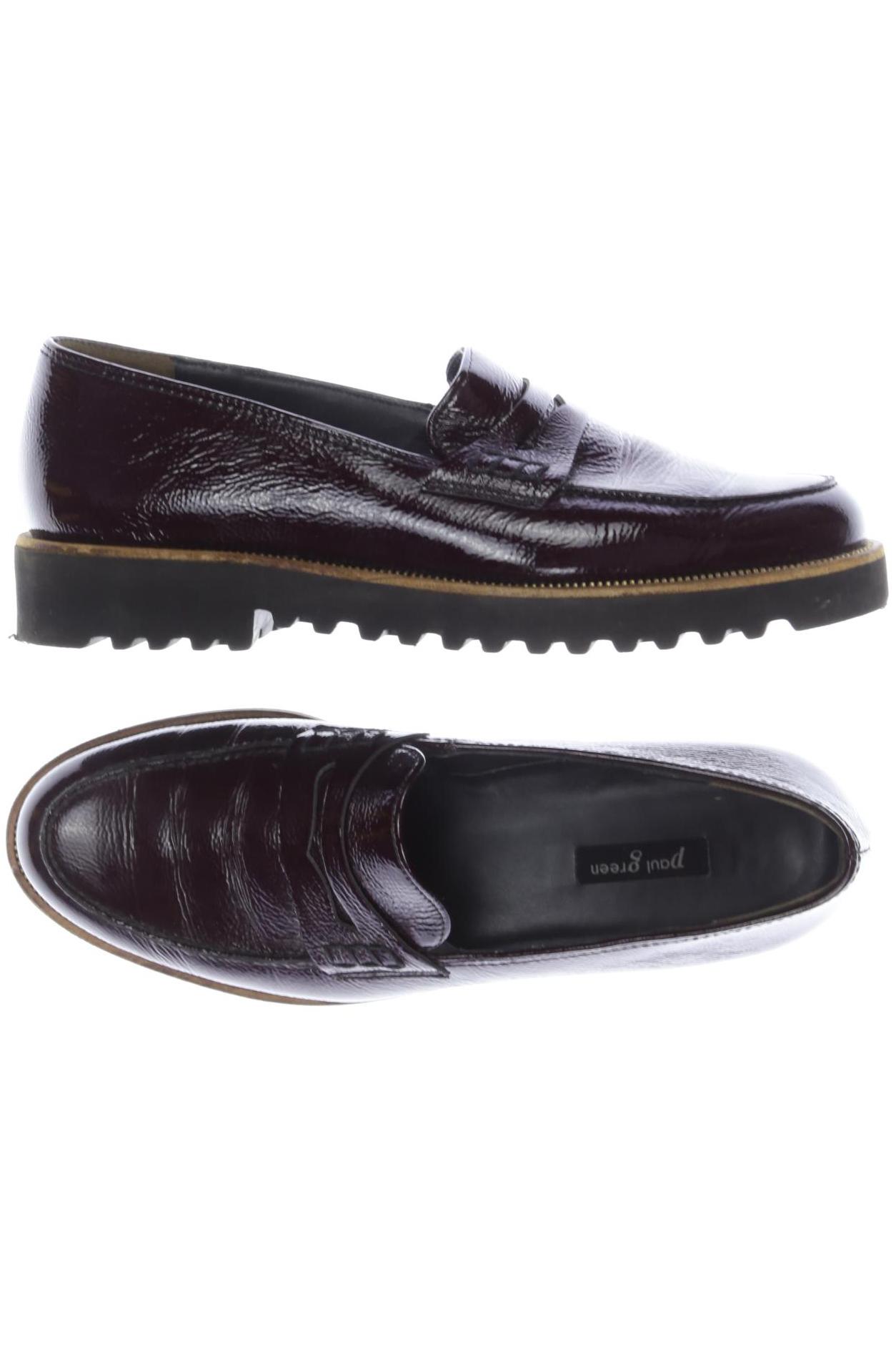 

Paul Green Damen Halbschuh, bordeaux, Gr. 5.5