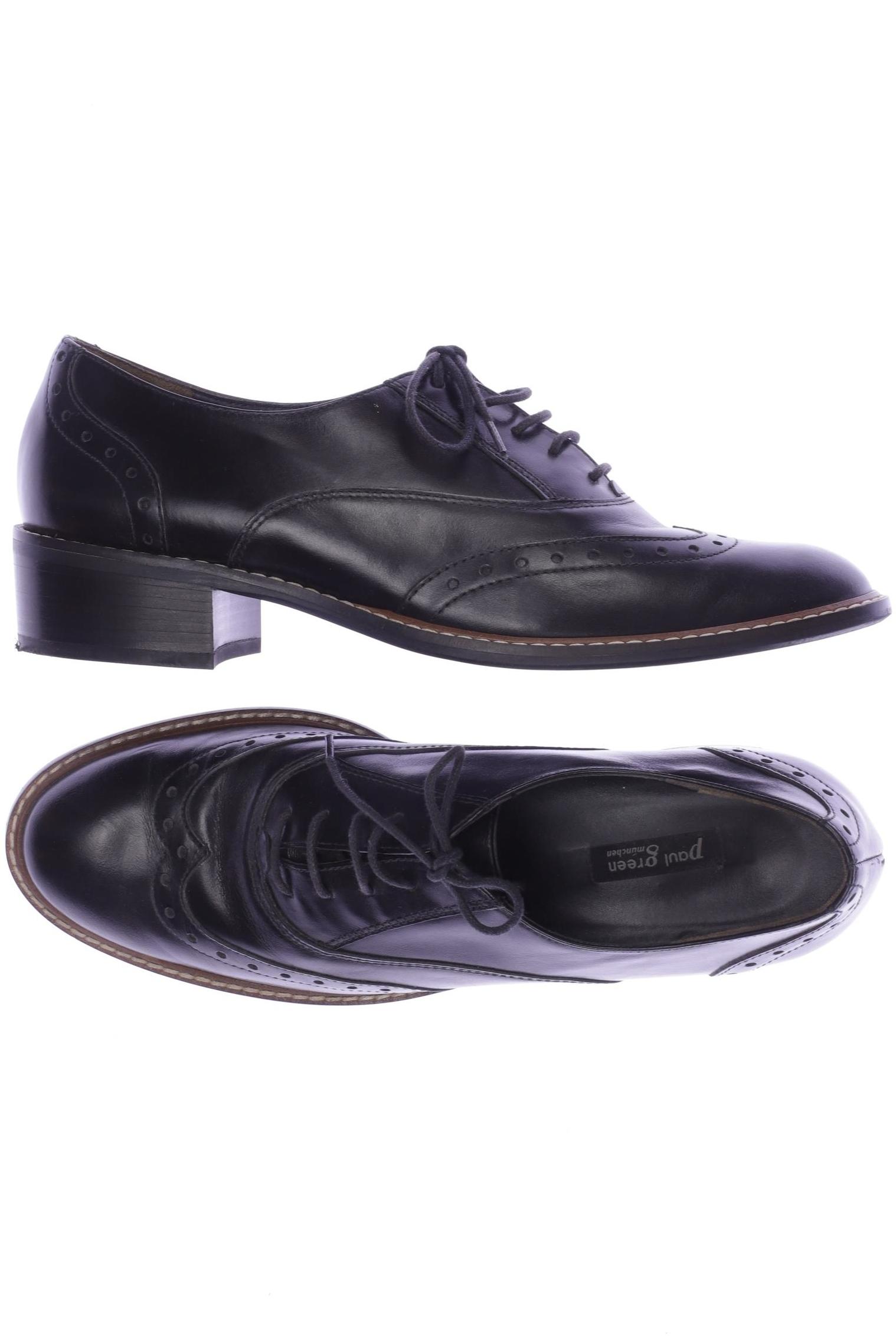 

Paul Green Damen Halbschuh, schwarz, Gr. 6