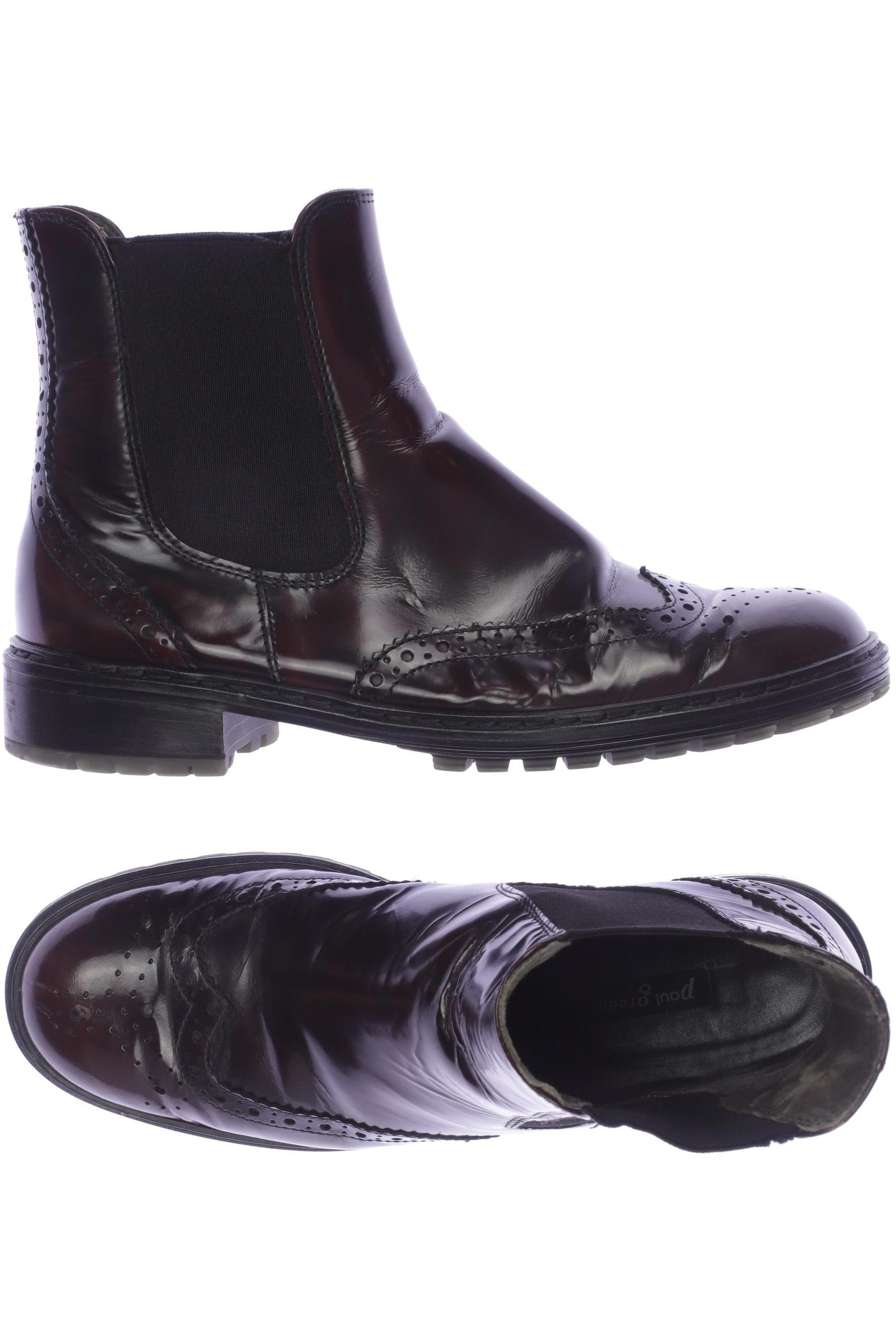 

Paul Green Damen Stiefelette, bordeaux, Gr. 5
