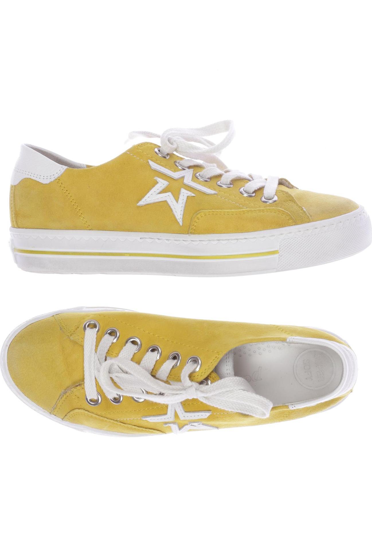 

Paul Green Damen Sneakers, gelb, Gr. 4