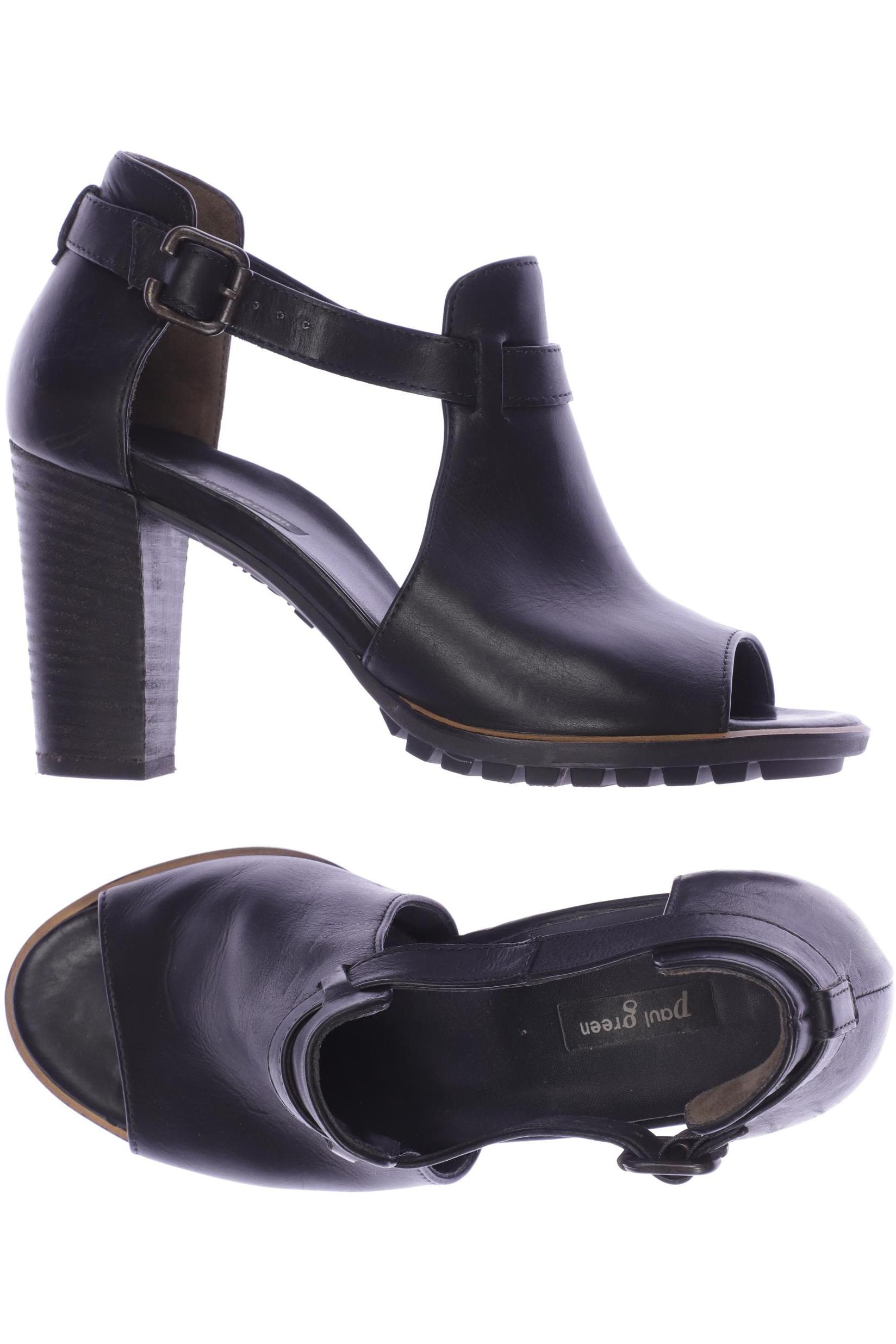 

Paul Green Damen Sandale, schwarz, Gr. 4