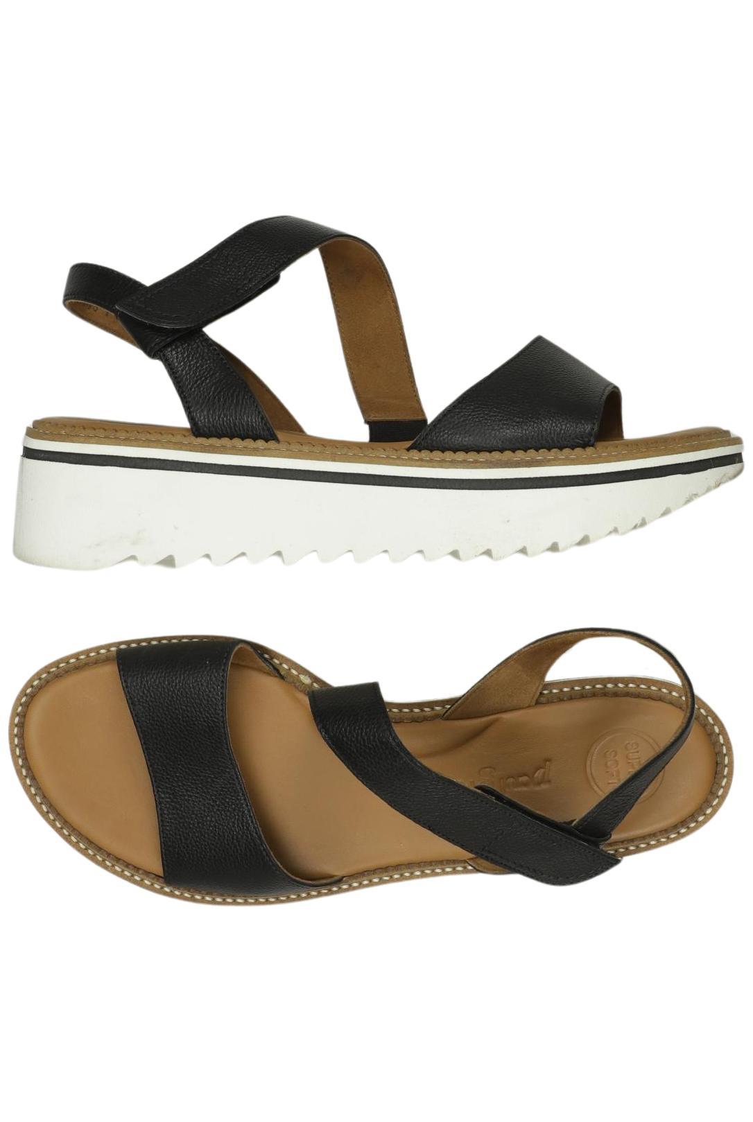 

Paul Green Damen Sandale, schwarz, Gr. 7