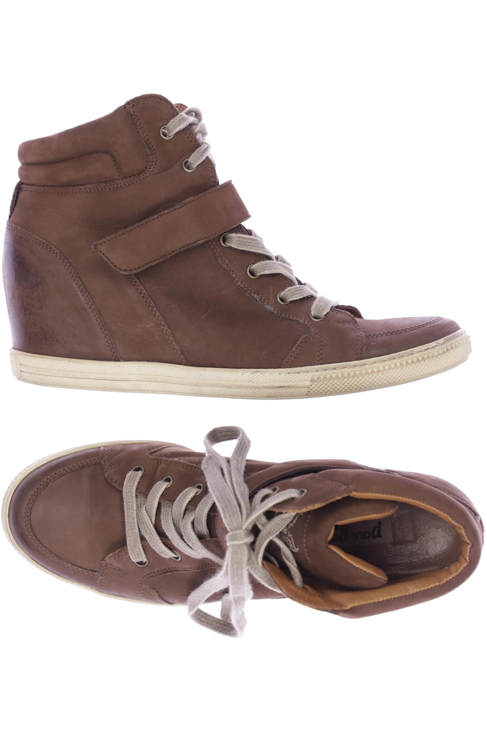 

Paul Green Damen Sneakers, braun, Gr. 8