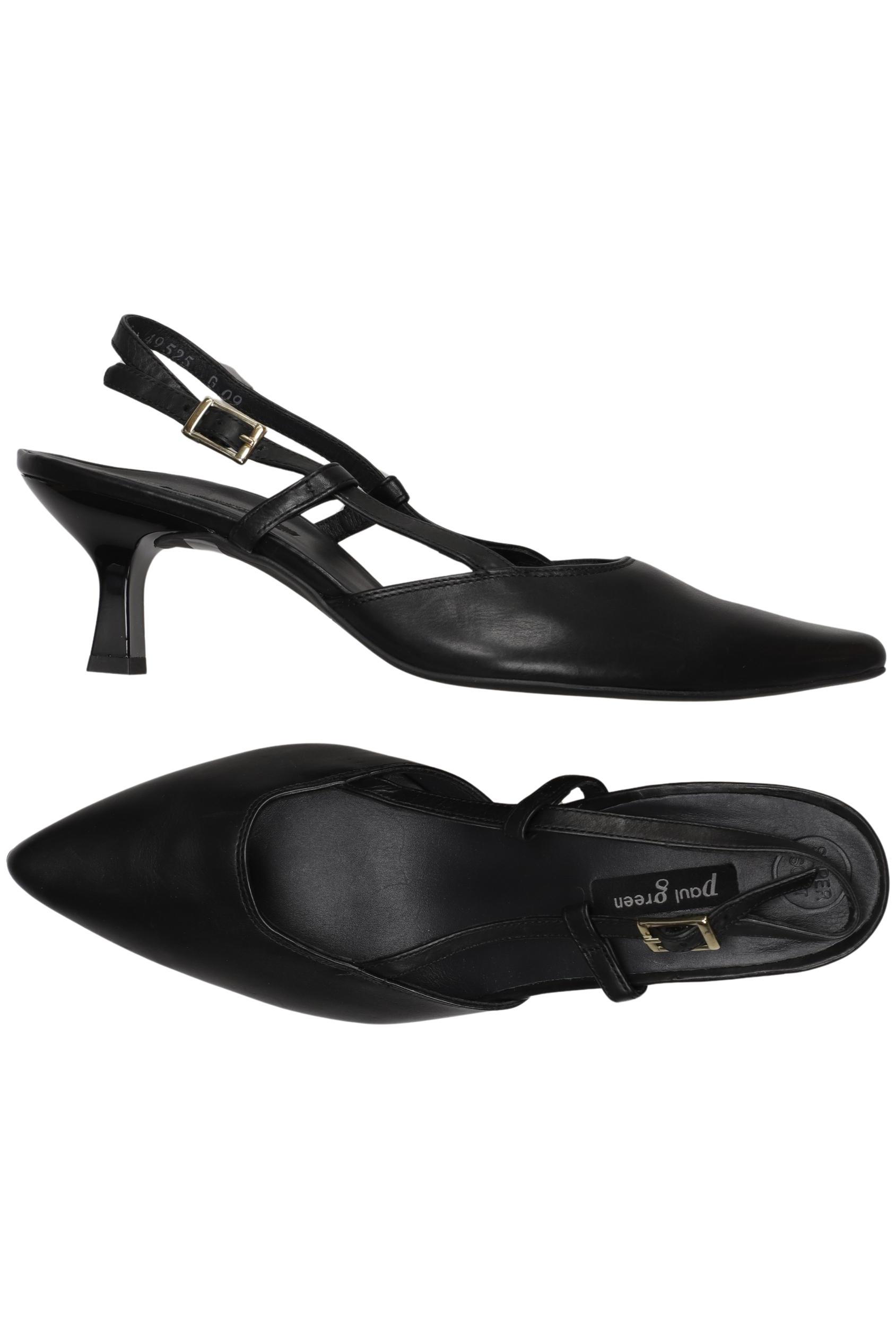 

Paul Green Damen Sandale, schwarz, Gr. 4
