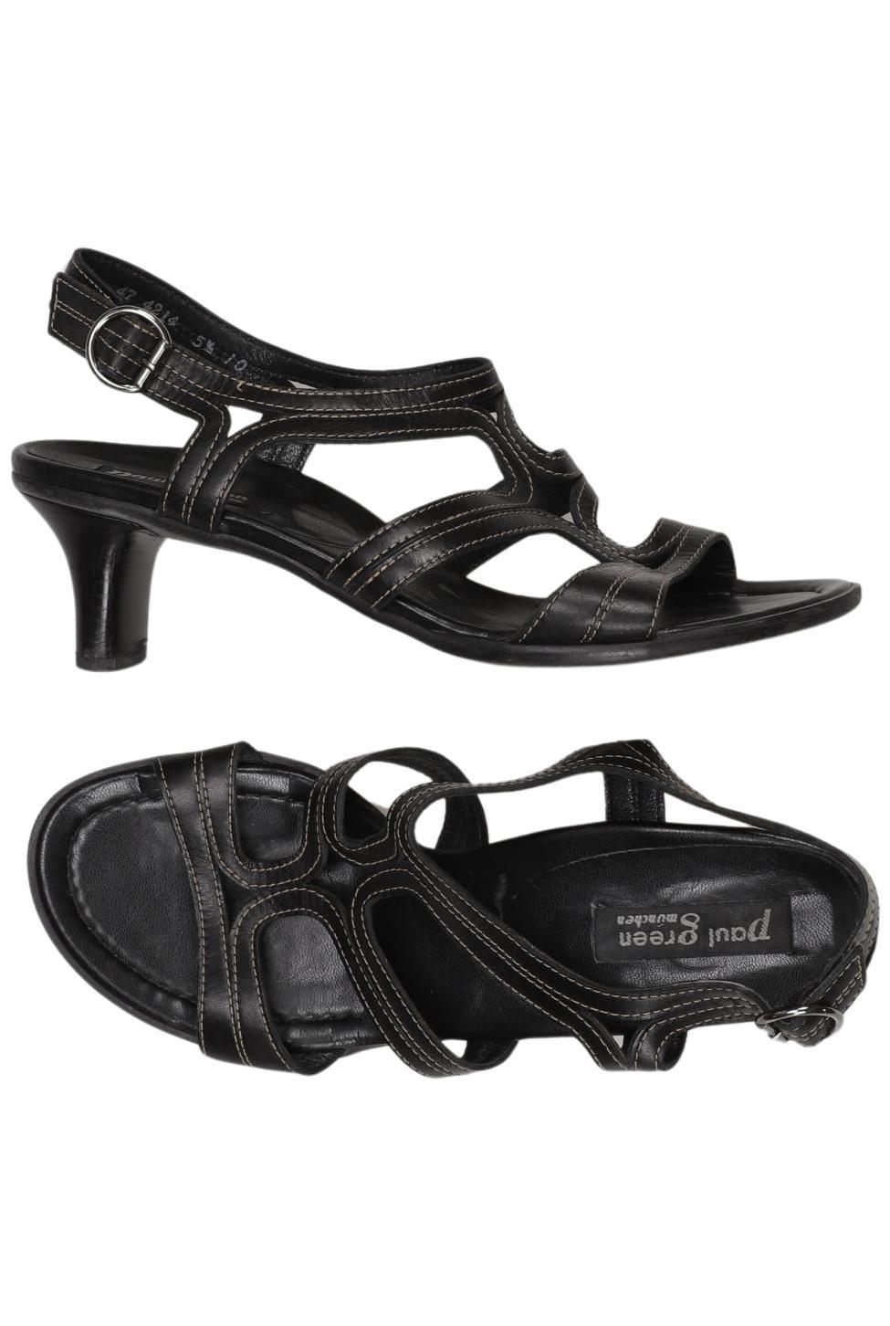 

Paul Green Damen Sandale, schwarz, Gr. 5.5