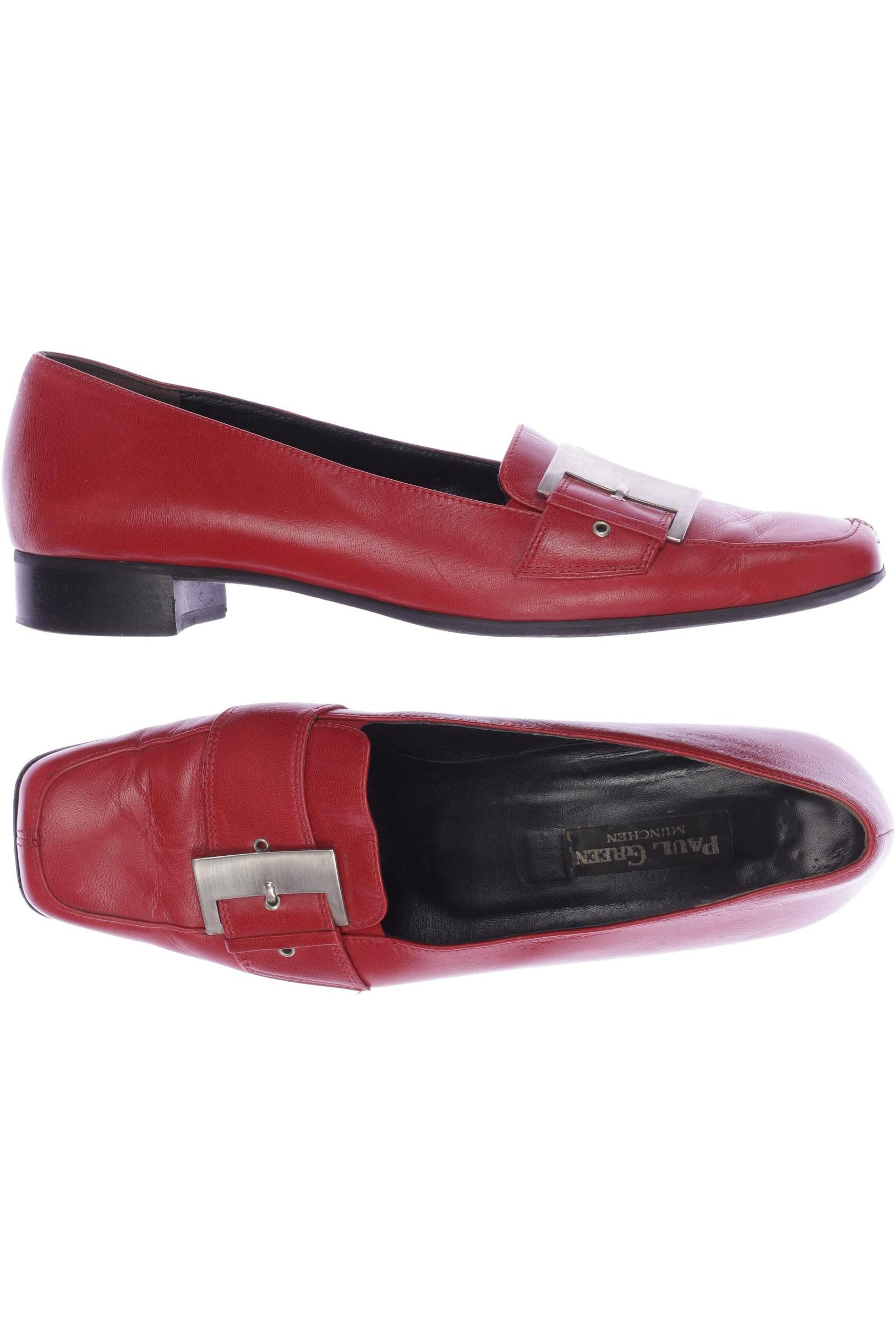 

Paul Green Damen Halbschuh, rot, Gr. 8