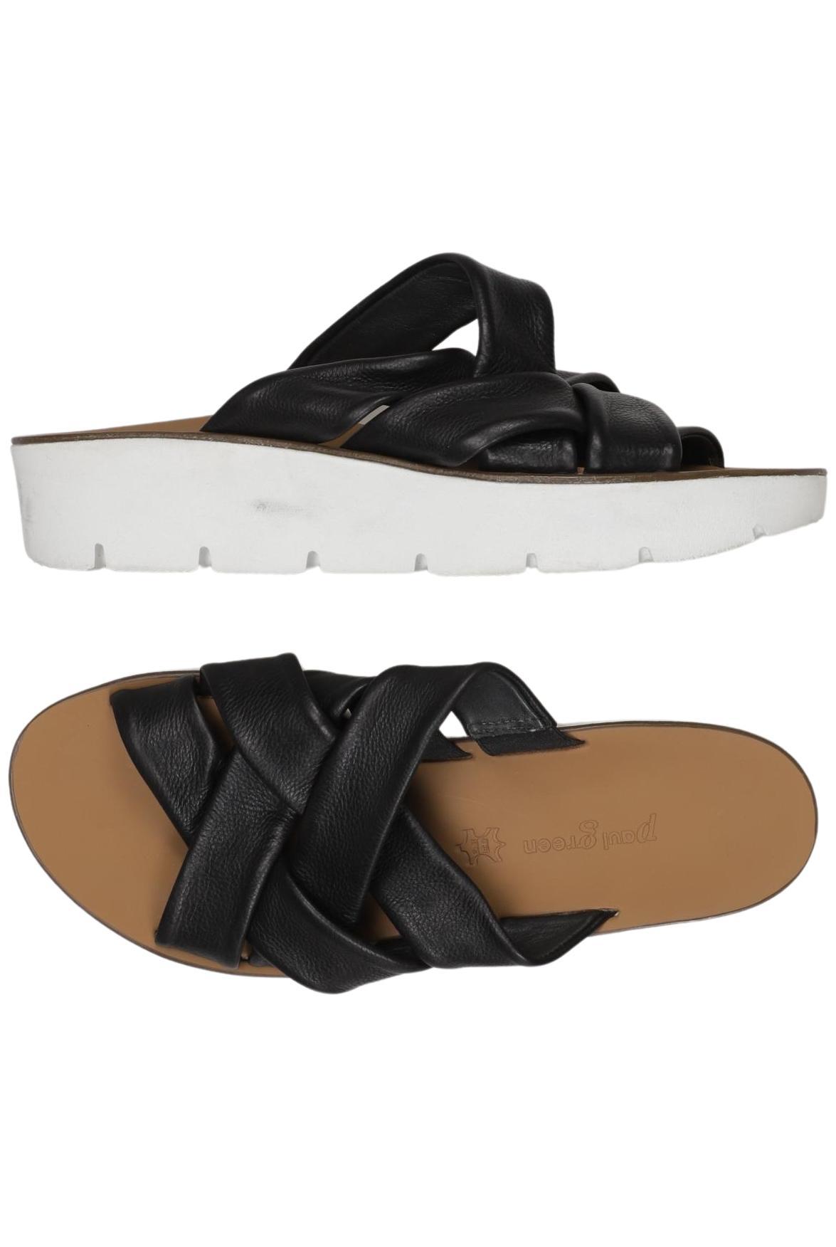 

Paul Green Damen Sandale, schwarz, Gr. 6.5
