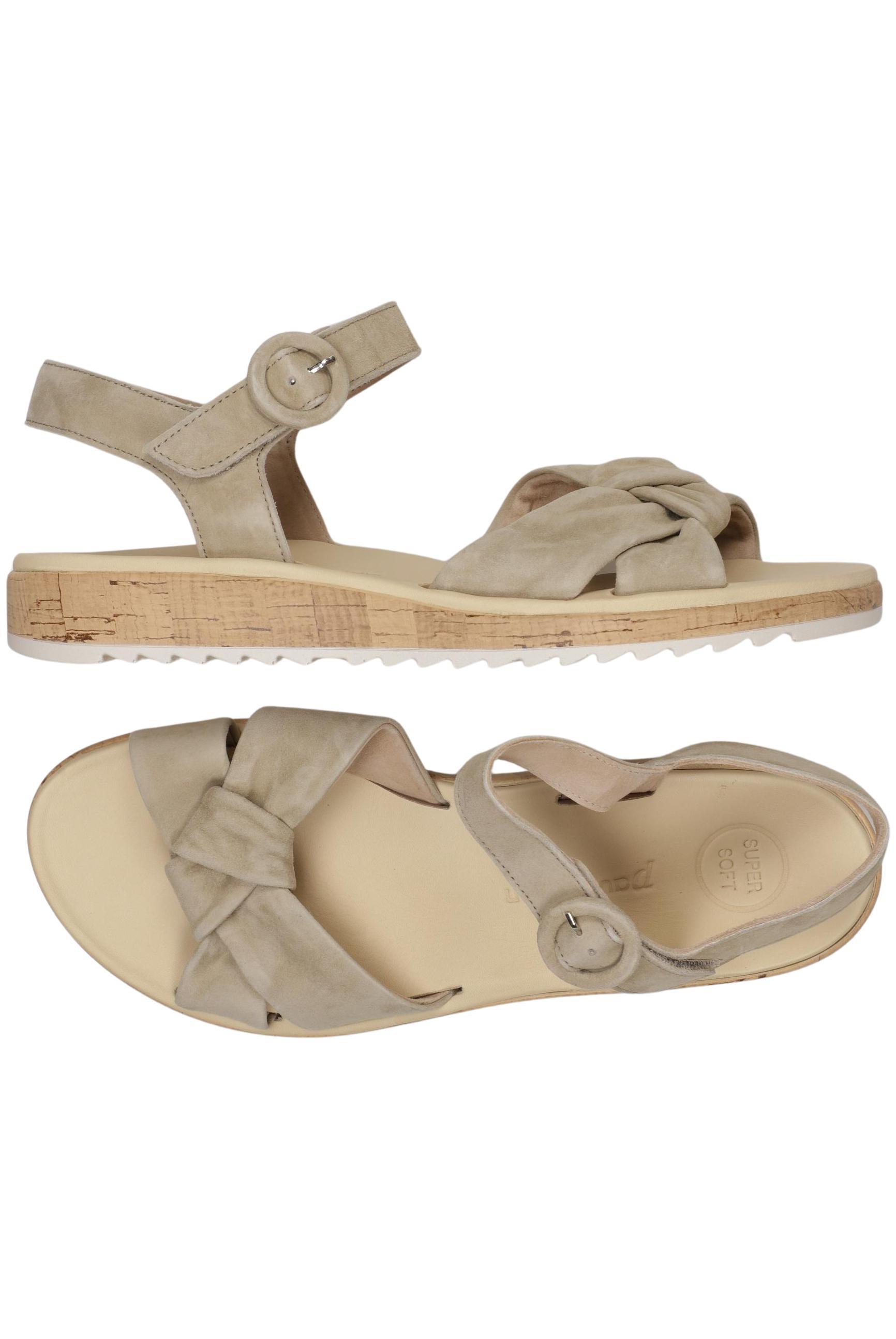 

Paul Green Damen Sandale, beige, Gr. 8