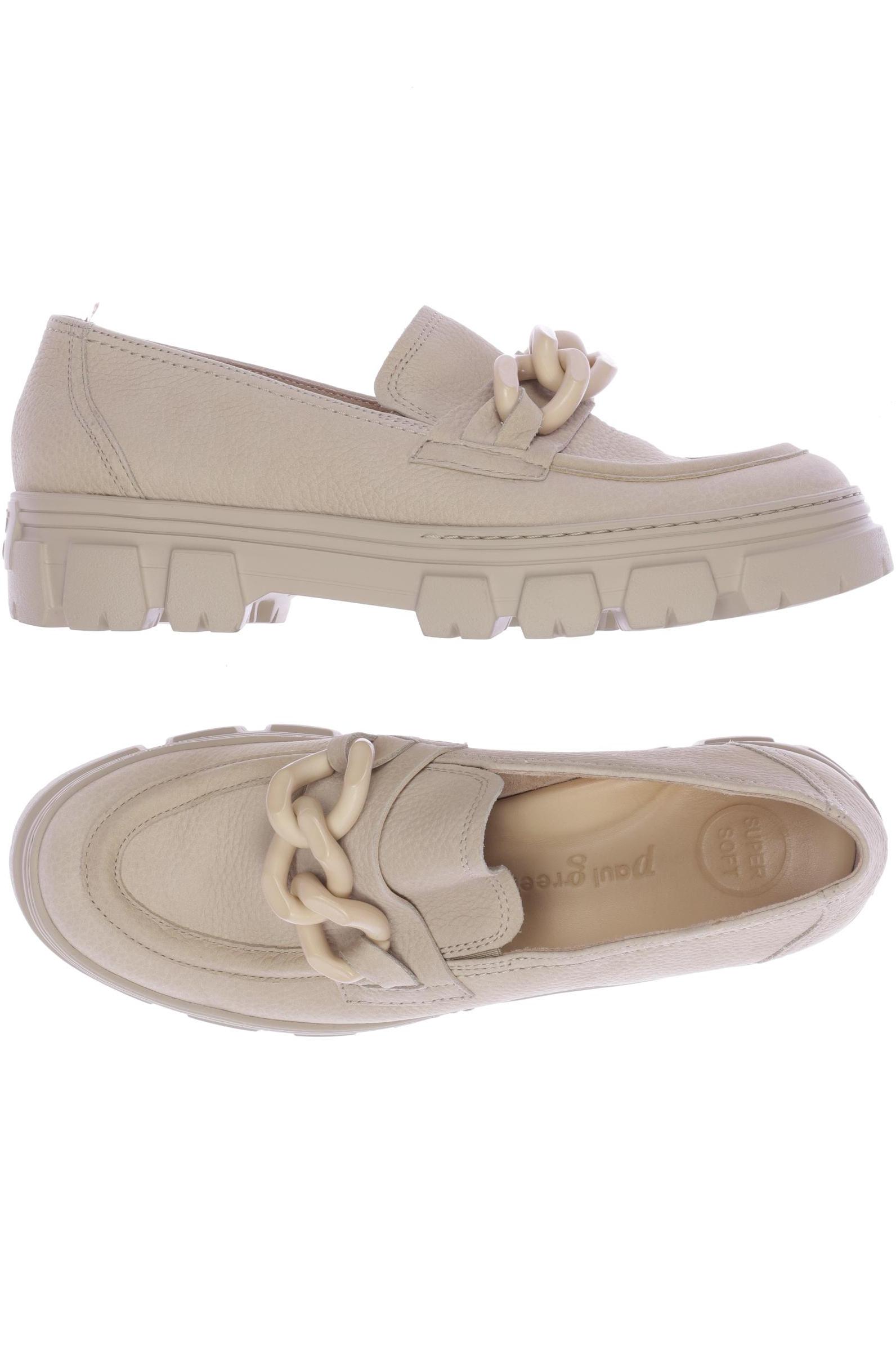 

Paul Green Damen Halbschuh, beige, Gr. 6.5