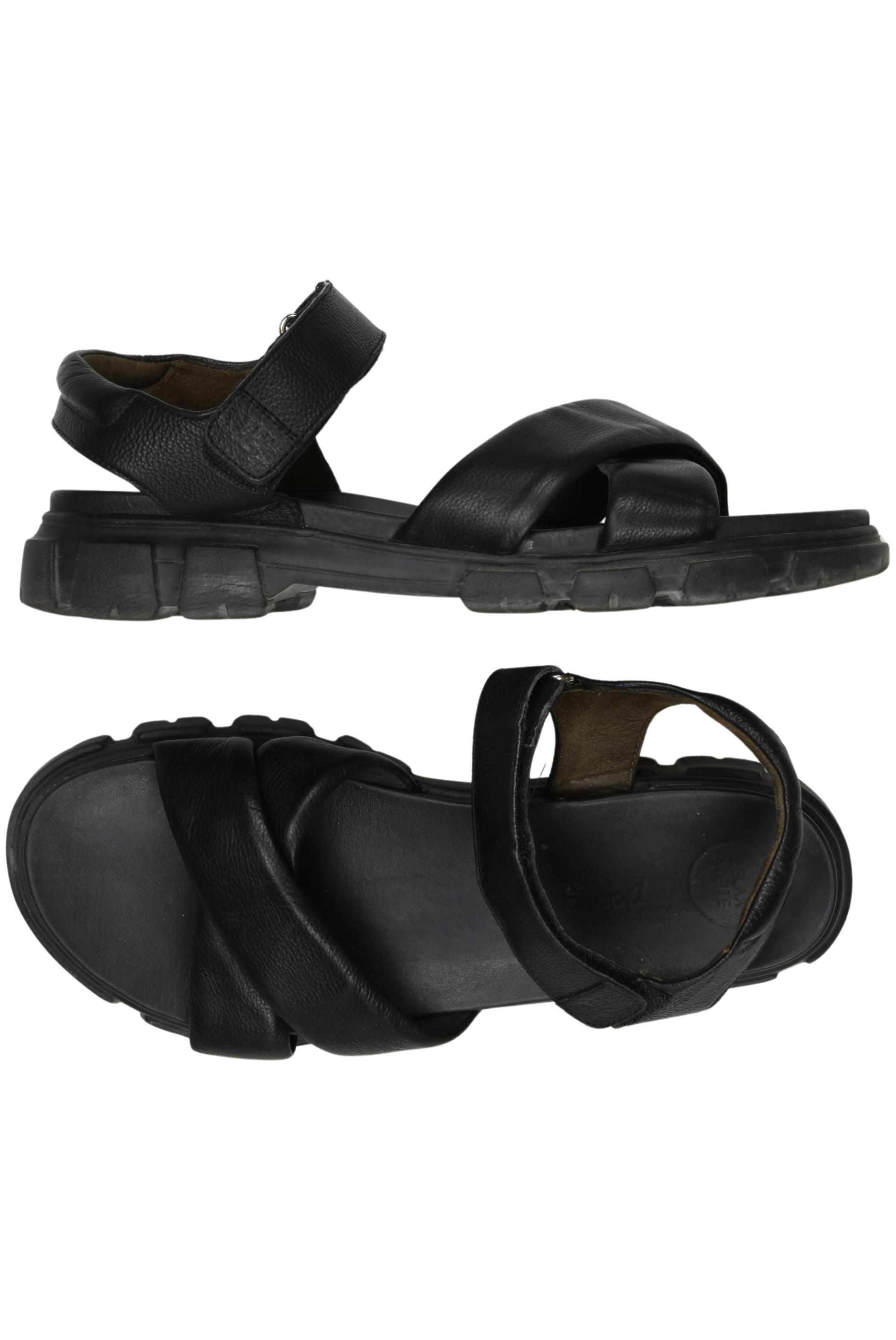 

Paul Green Damen Sandale, schwarz, Gr. 8