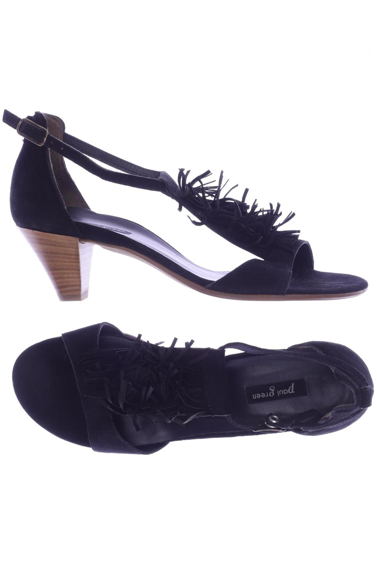

Paul Green Damen Sandale, schwarz