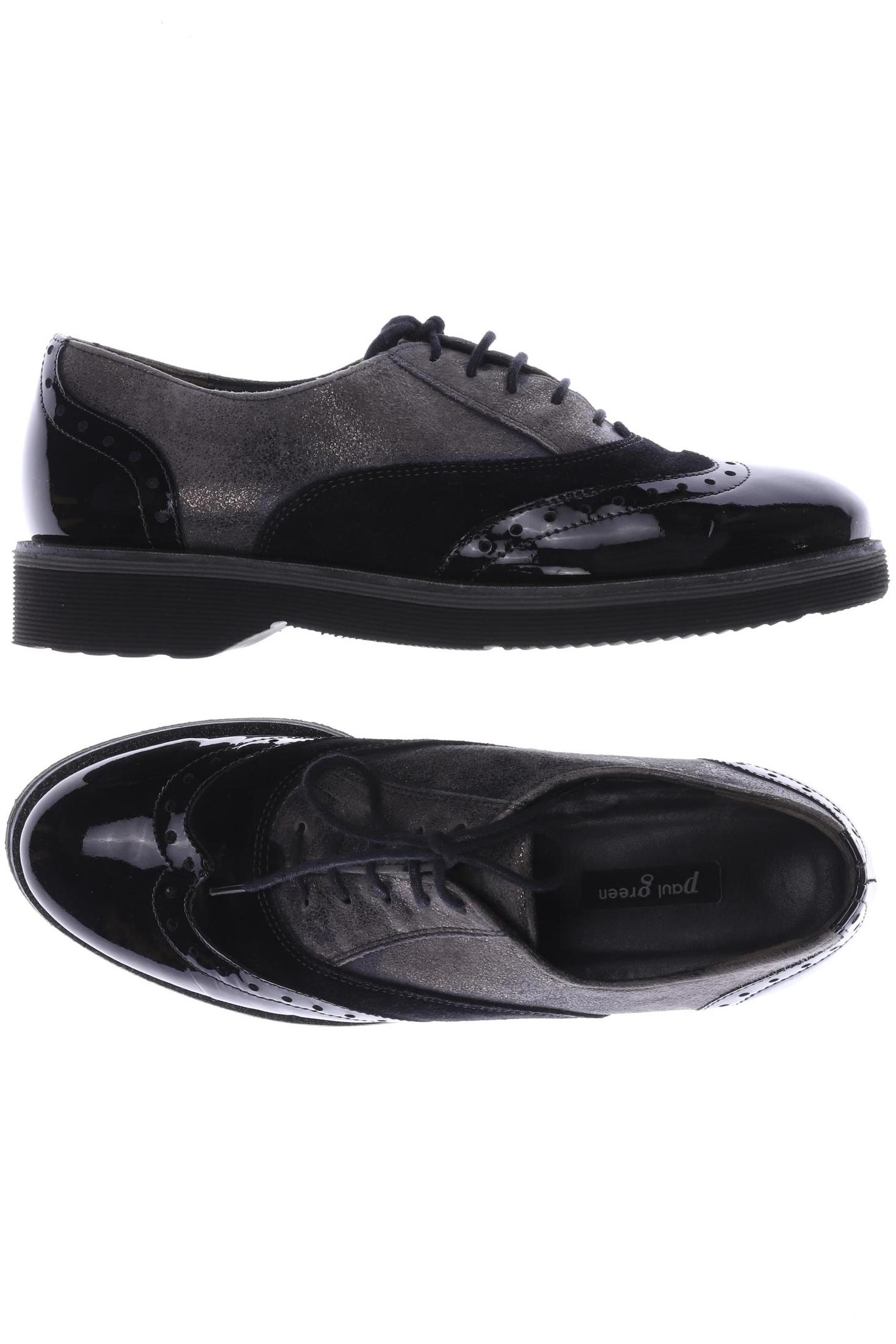 

Paul Green Damen Halbschuh, schwarz, Gr. 4