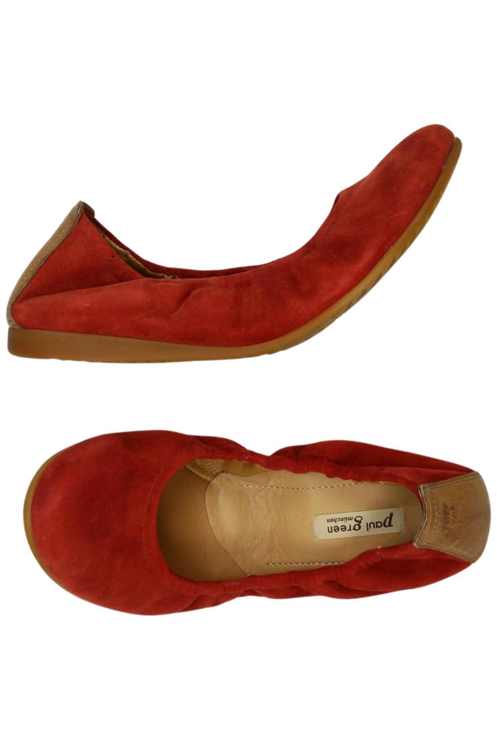 

Paul Green Damen Ballerinas, rot, Gr. 5