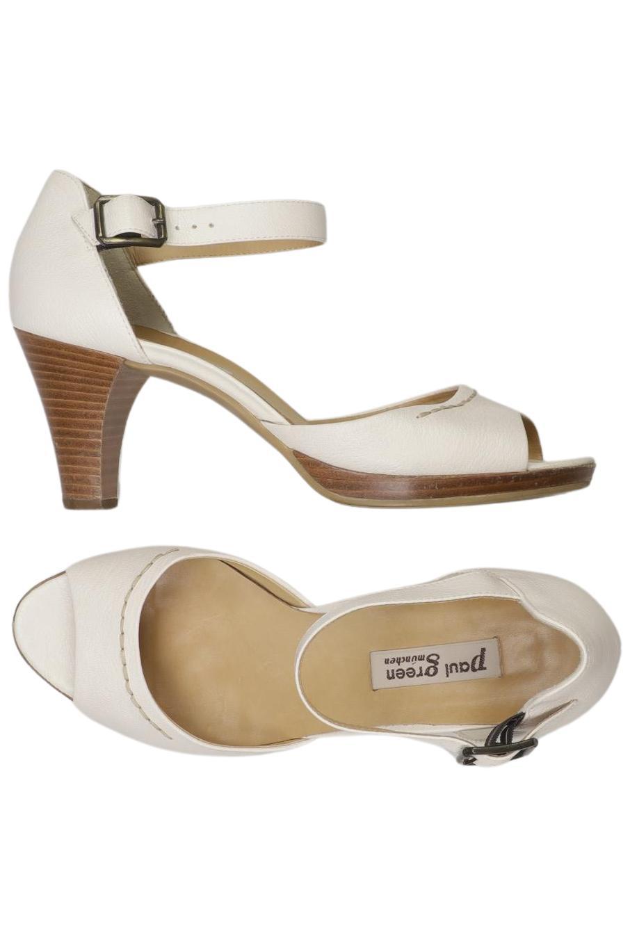 

Paul Green Damen Sandale, weiß, Gr. 5.5