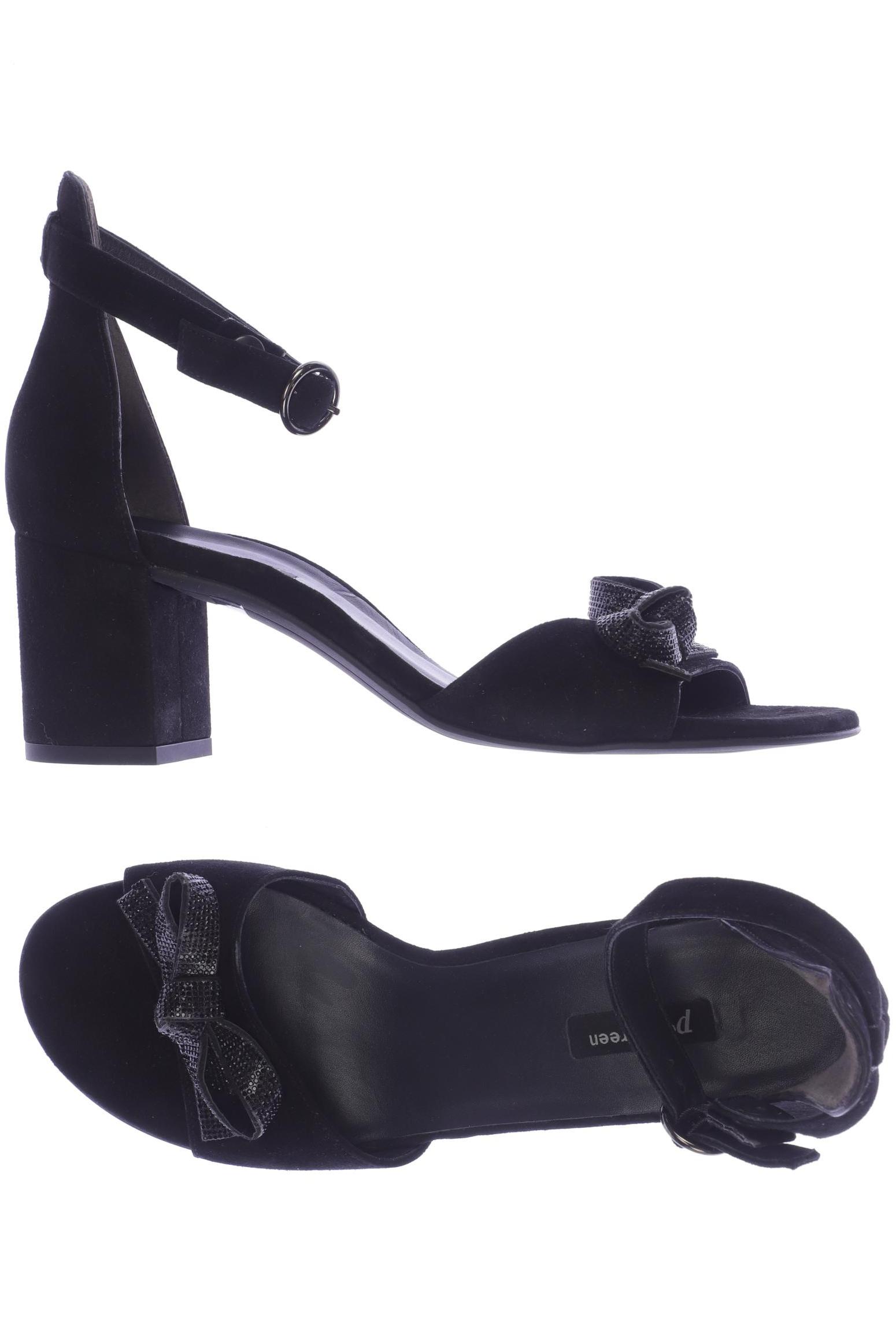 

Paul Green Damen Sandale, schwarz