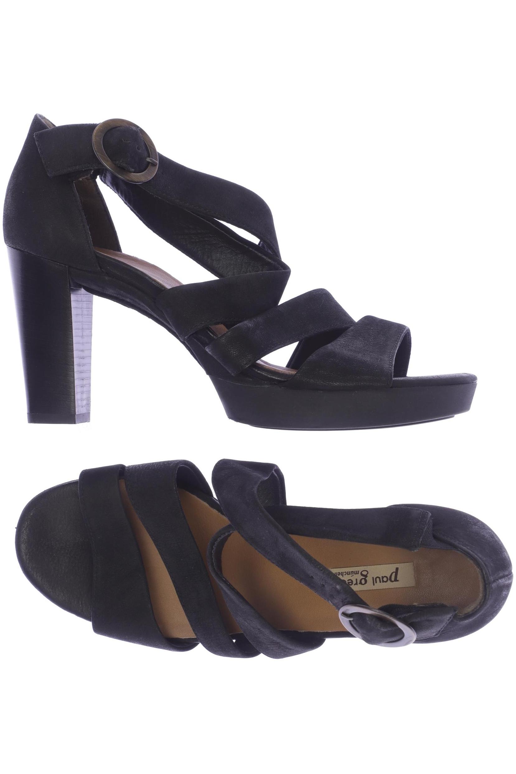 

Paul Green Damen Sandale, schwarz, Gr. 5