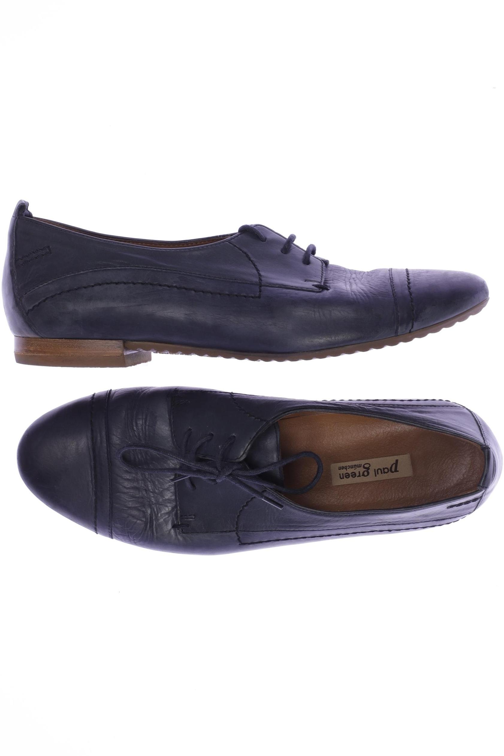 

Paul Green Damen Halbschuh, blau, Gr. 4