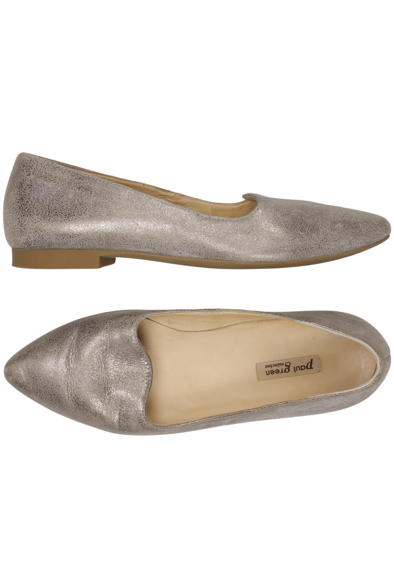 

Paul Green Damen Ballerinas, silber, Gr. 3