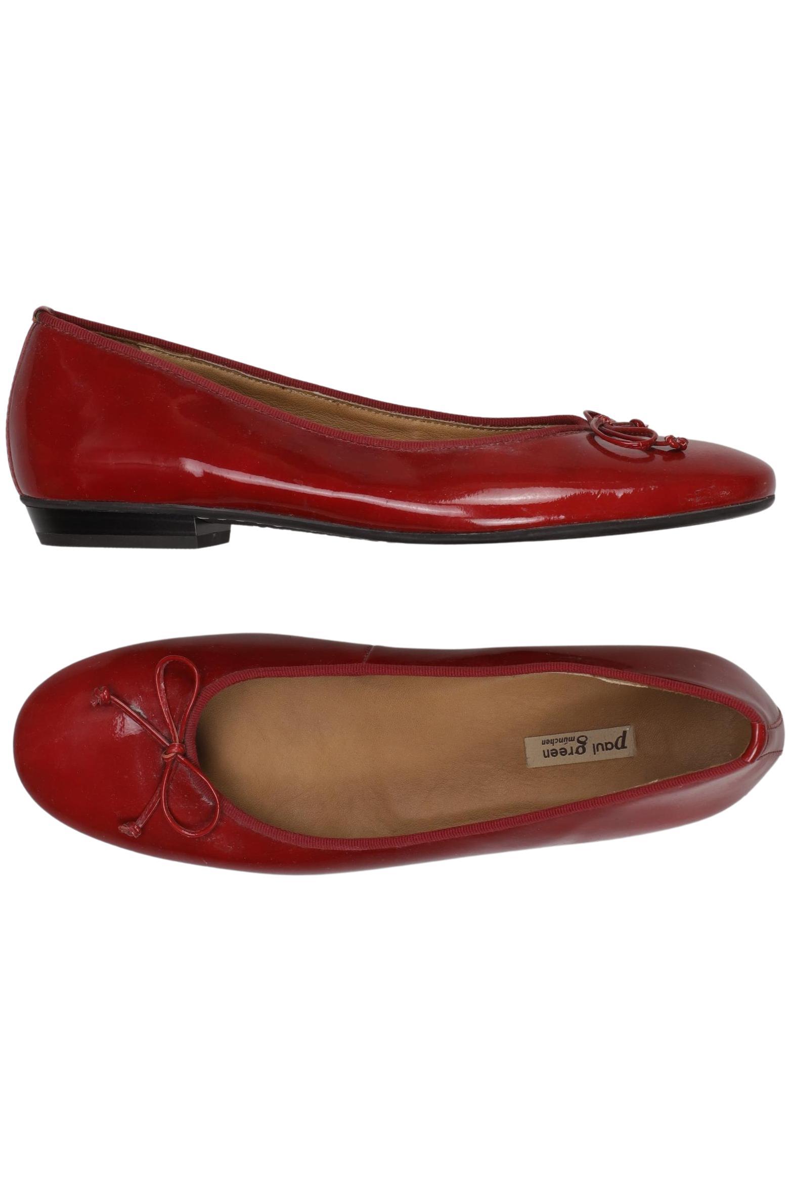 

Paul Green Damen Ballerinas, rot, Gr. 7
