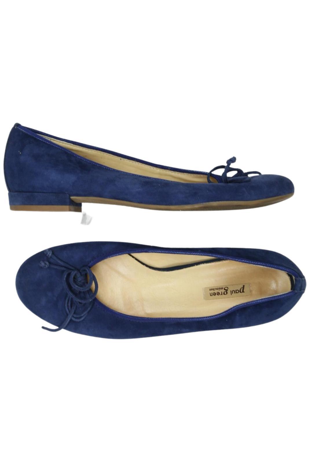 

Paul Green Damen Ballerinas, blau, Gr. 4